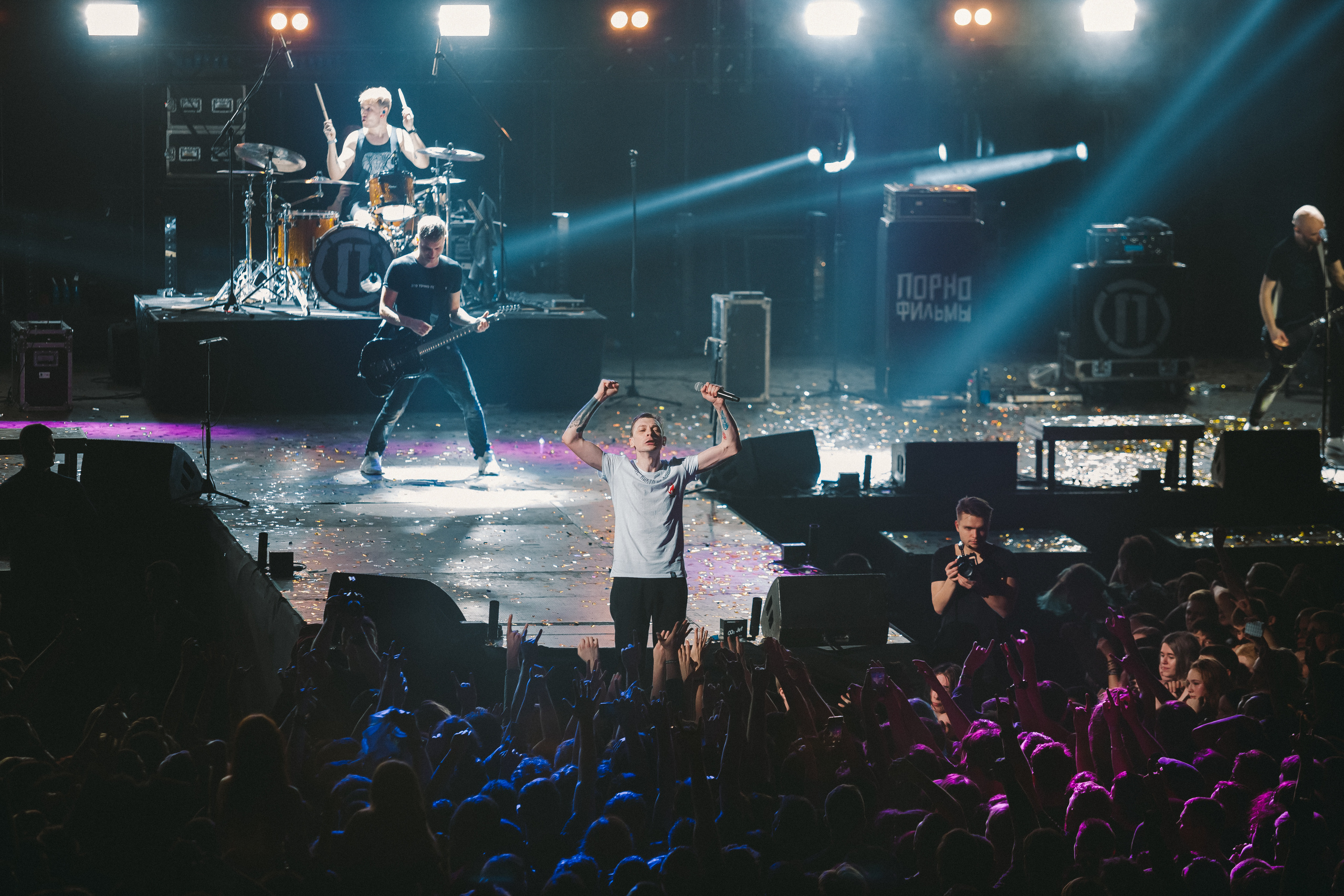 Группа "ПОРНОФИЛЬМЫ" 28 февраля в Москве. Фотограф Сонкина Татьяна