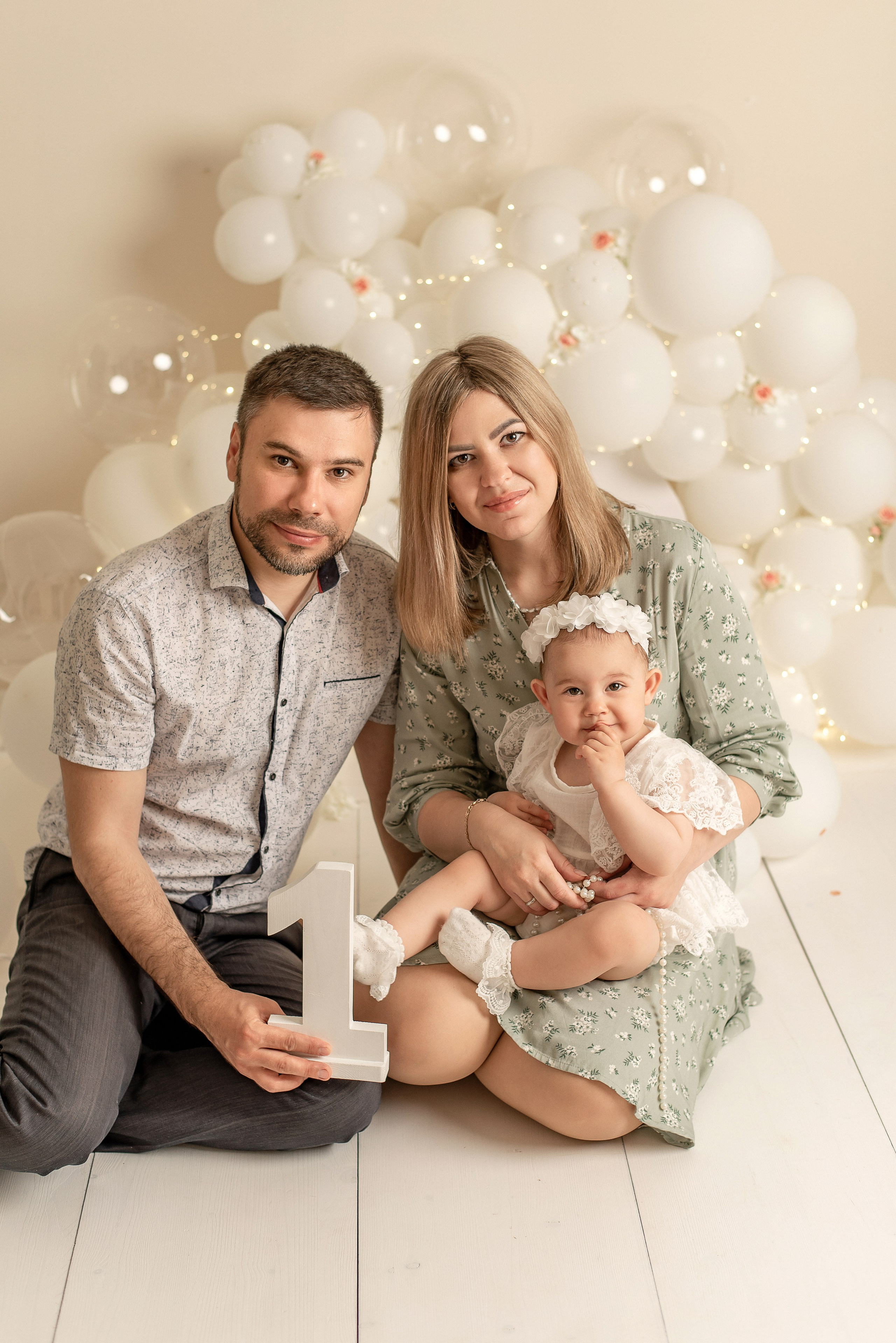 Мая 1 годик. Семейный и детский фотограф Наталья Горда