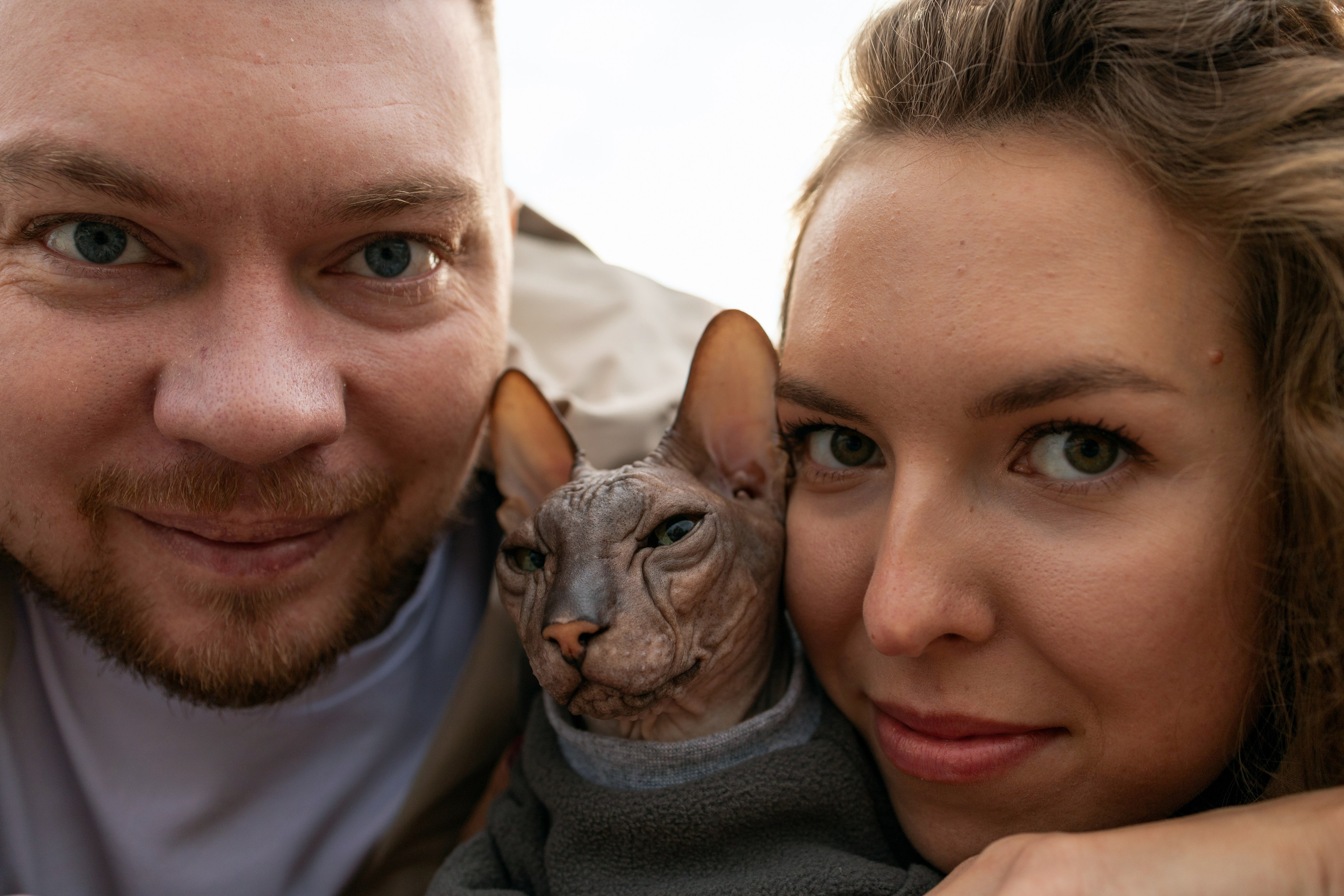 Пётр, Мария и кот Рич. Портретный фотограф и Love story в Сочи