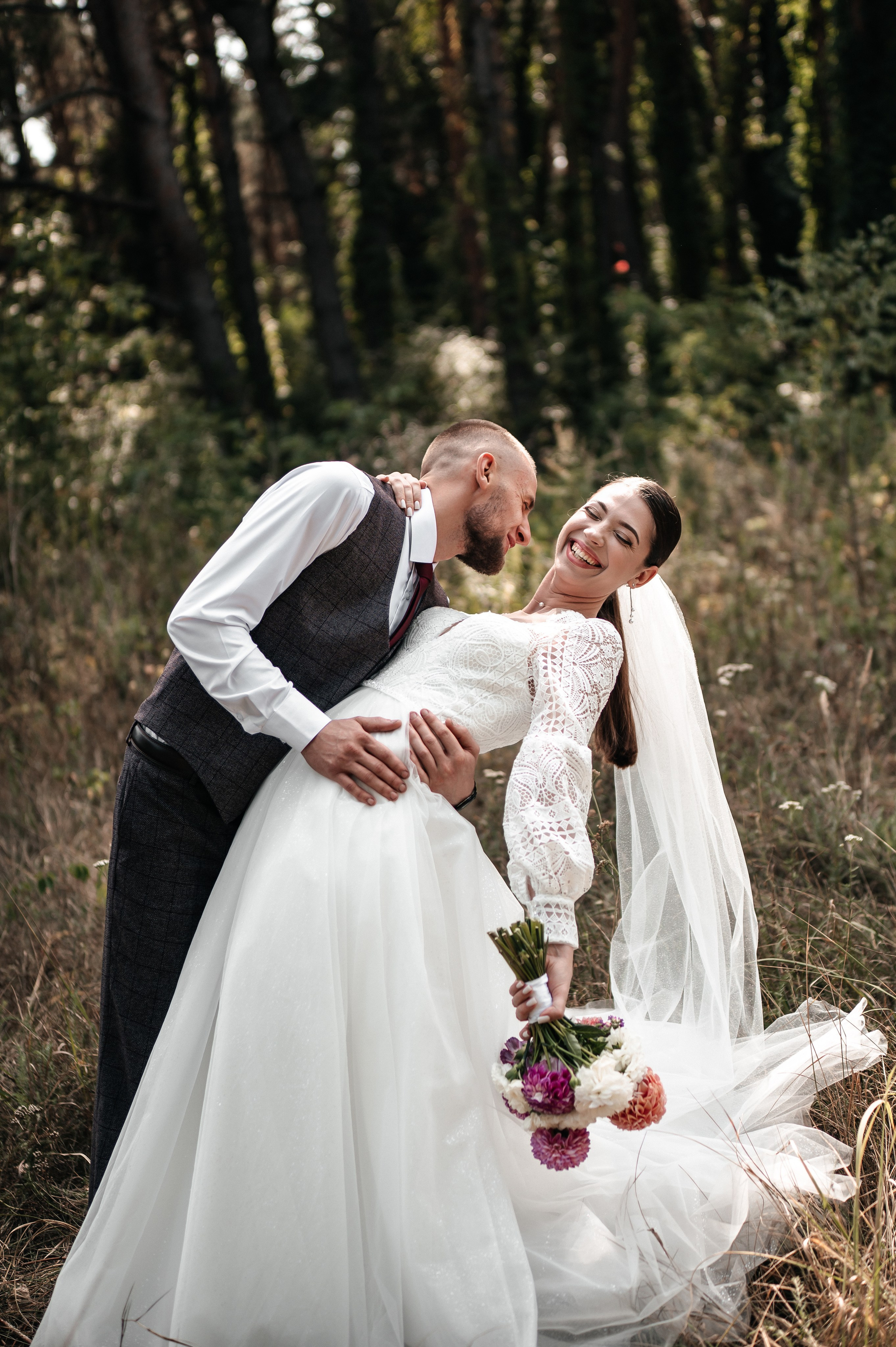 Максим и Наталья. Сборы, прогулка. Фотограф Екатерина Бочарникова