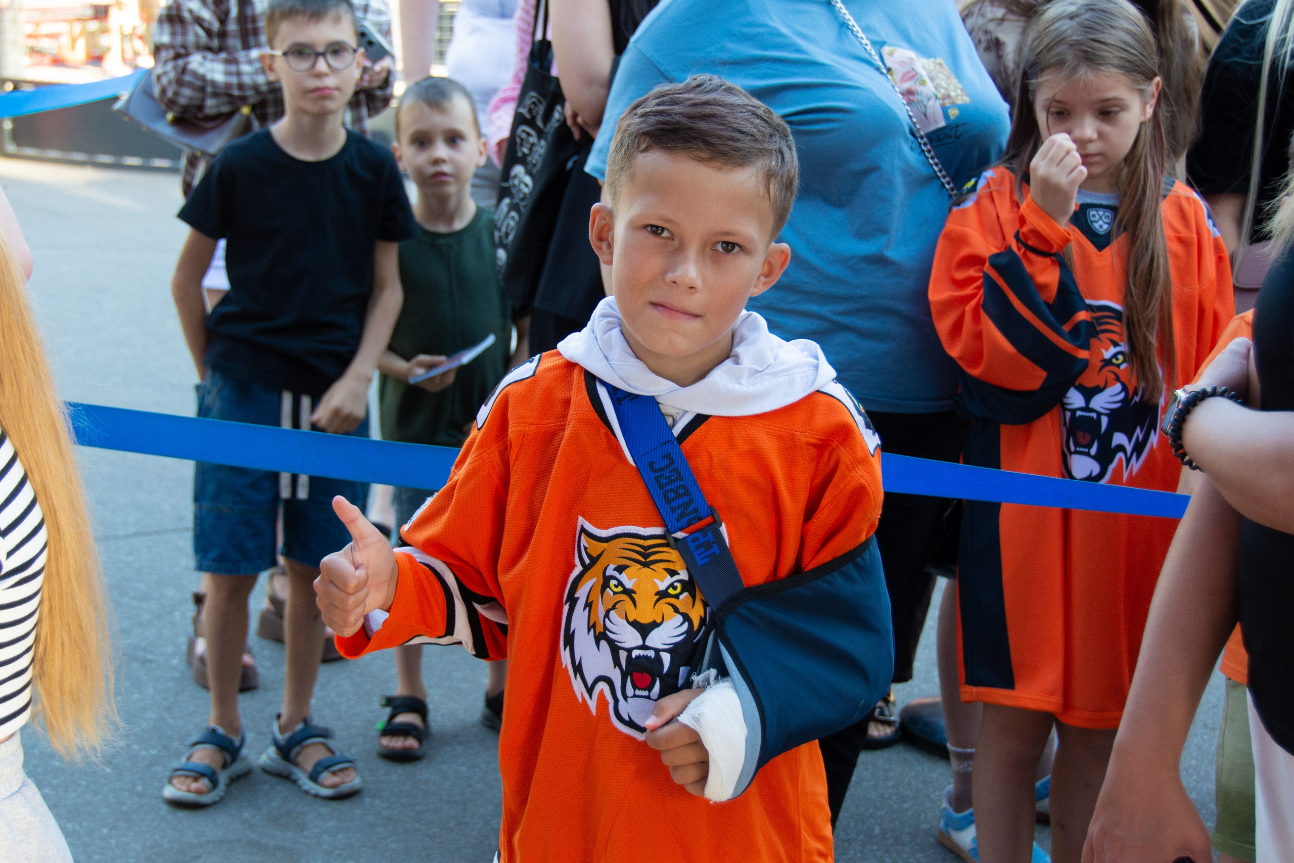 Автограф сессия ХК «Амур». Семейный и репортажный фотограф в Хабаровске Татьяна Болычева