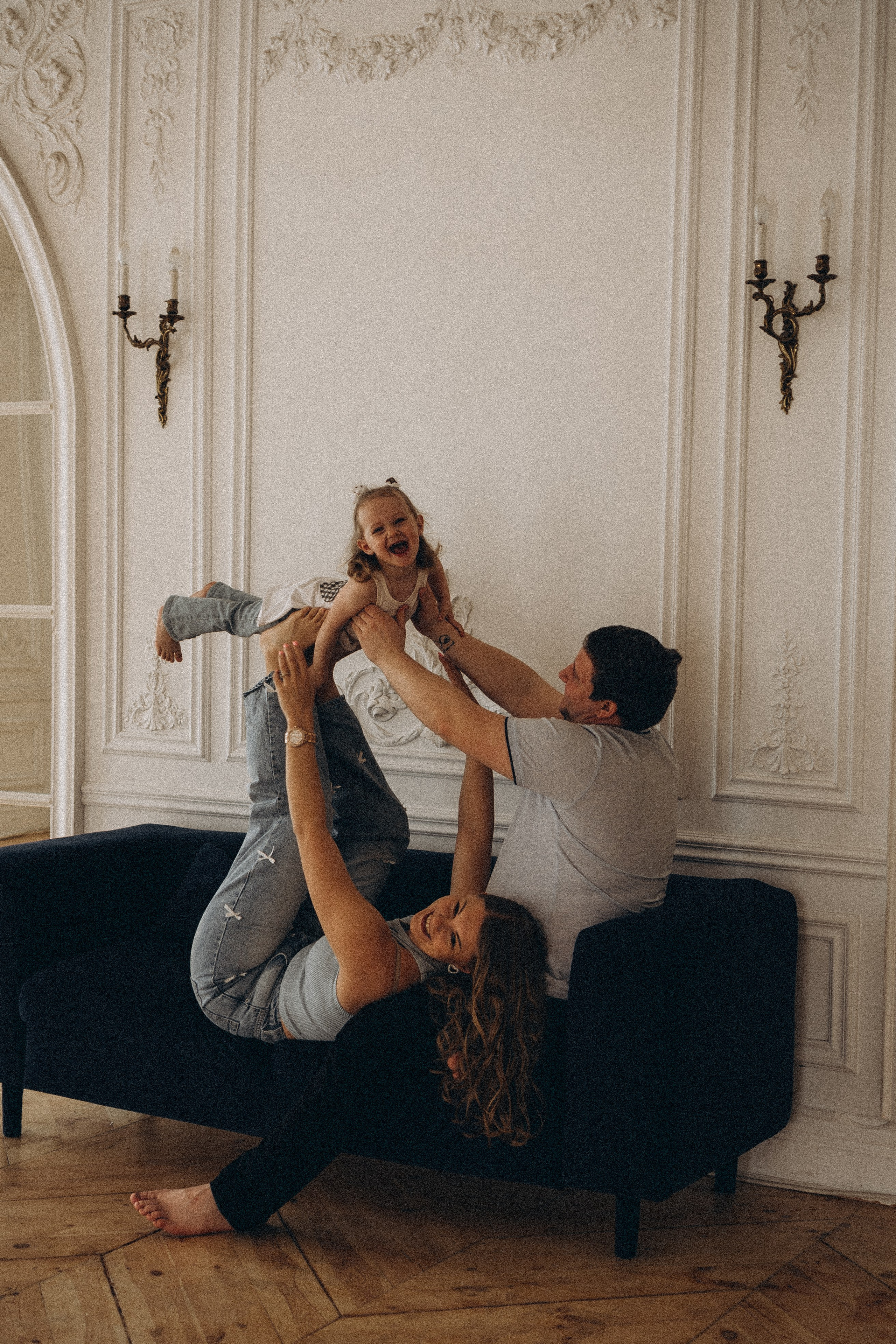 Семейная история в студии. Профессиональный фотограф, Санкт-Петербург — Виктория Богомолова