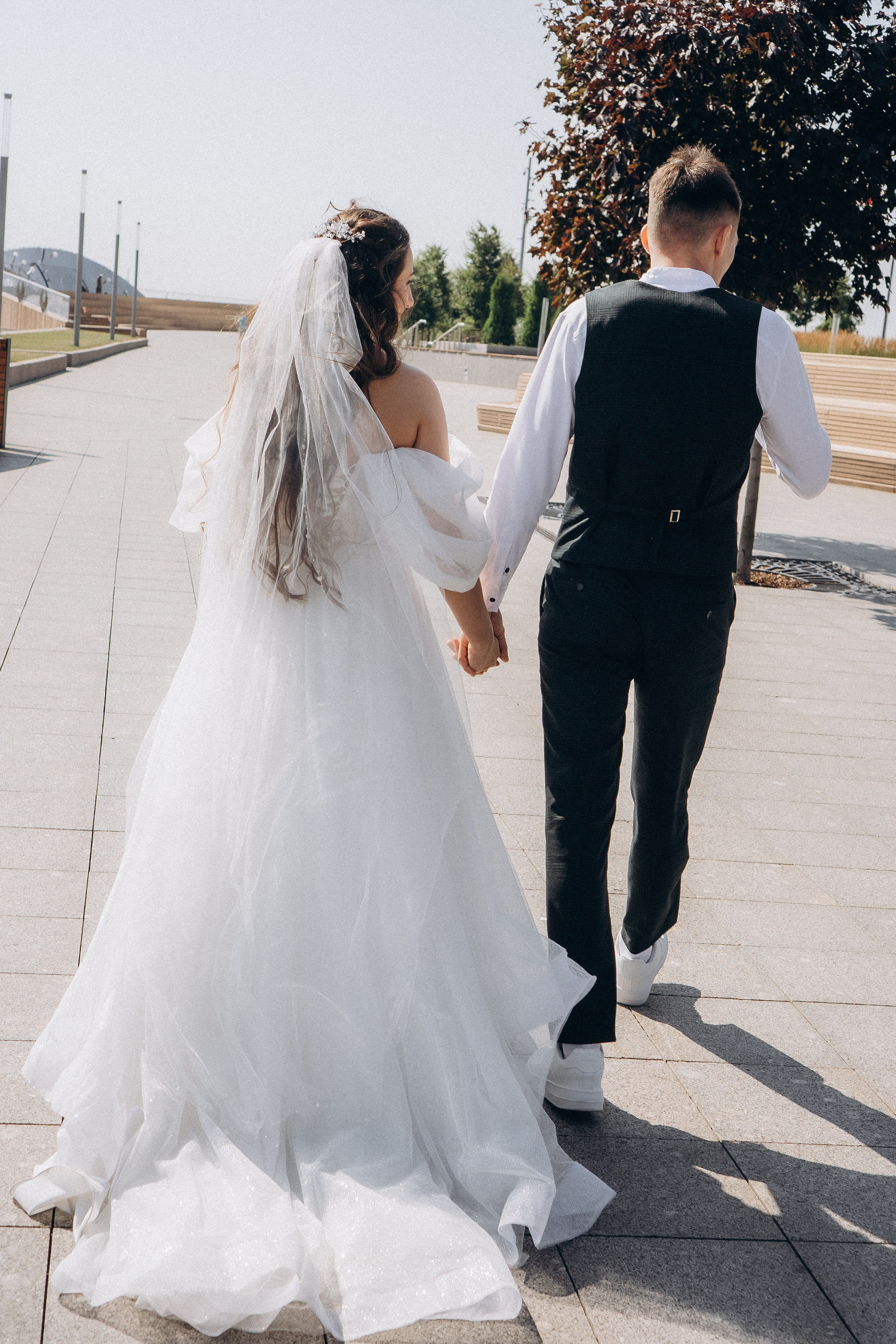 СВАДЕБНАЯ СЬЕМК В ПАРКЕ 300-ЛЕТИЯ. Профессиональный фотограф, Санкт-Петербург — Виктория Богомолова