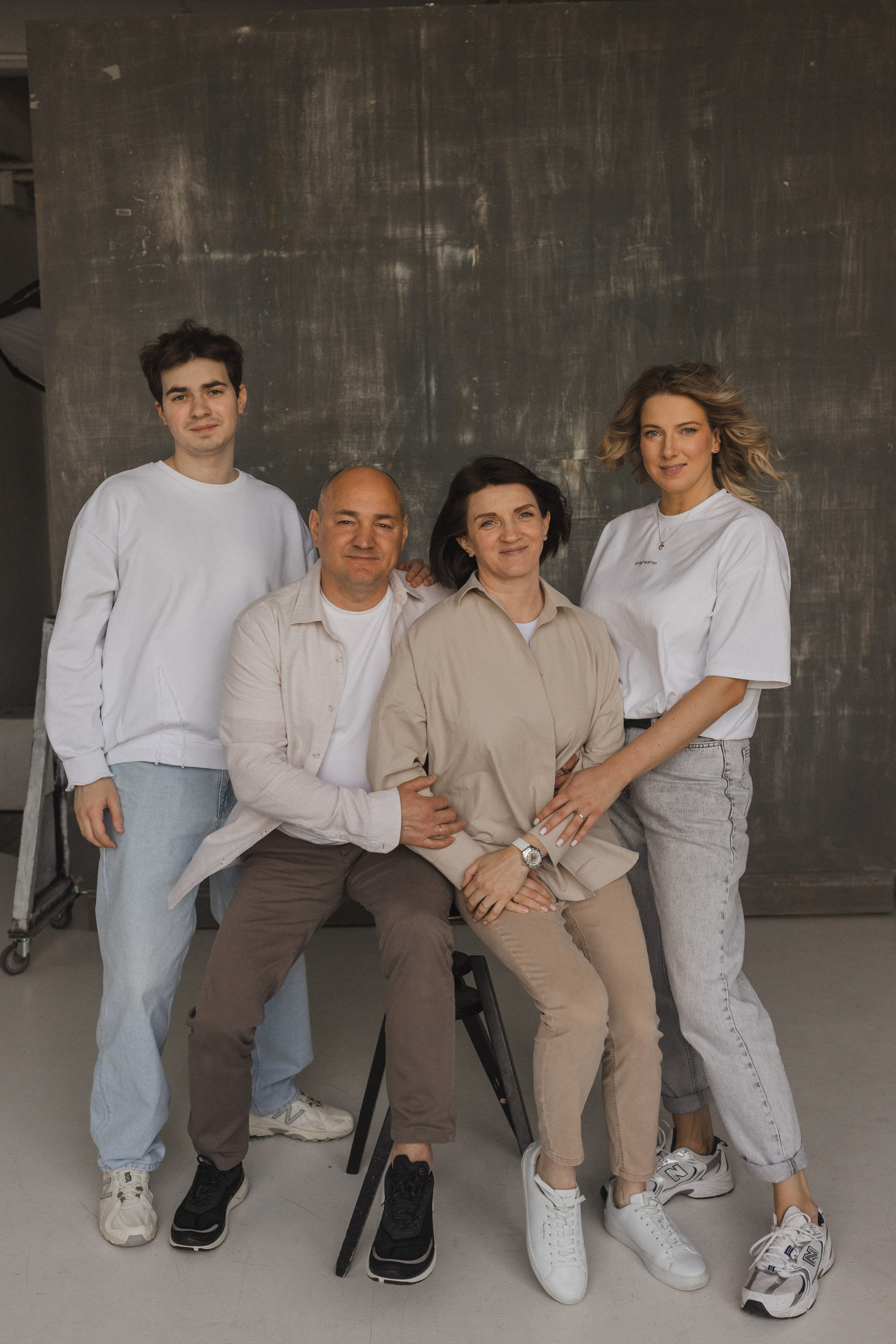 История семьи. Семейный фотограф в Москве