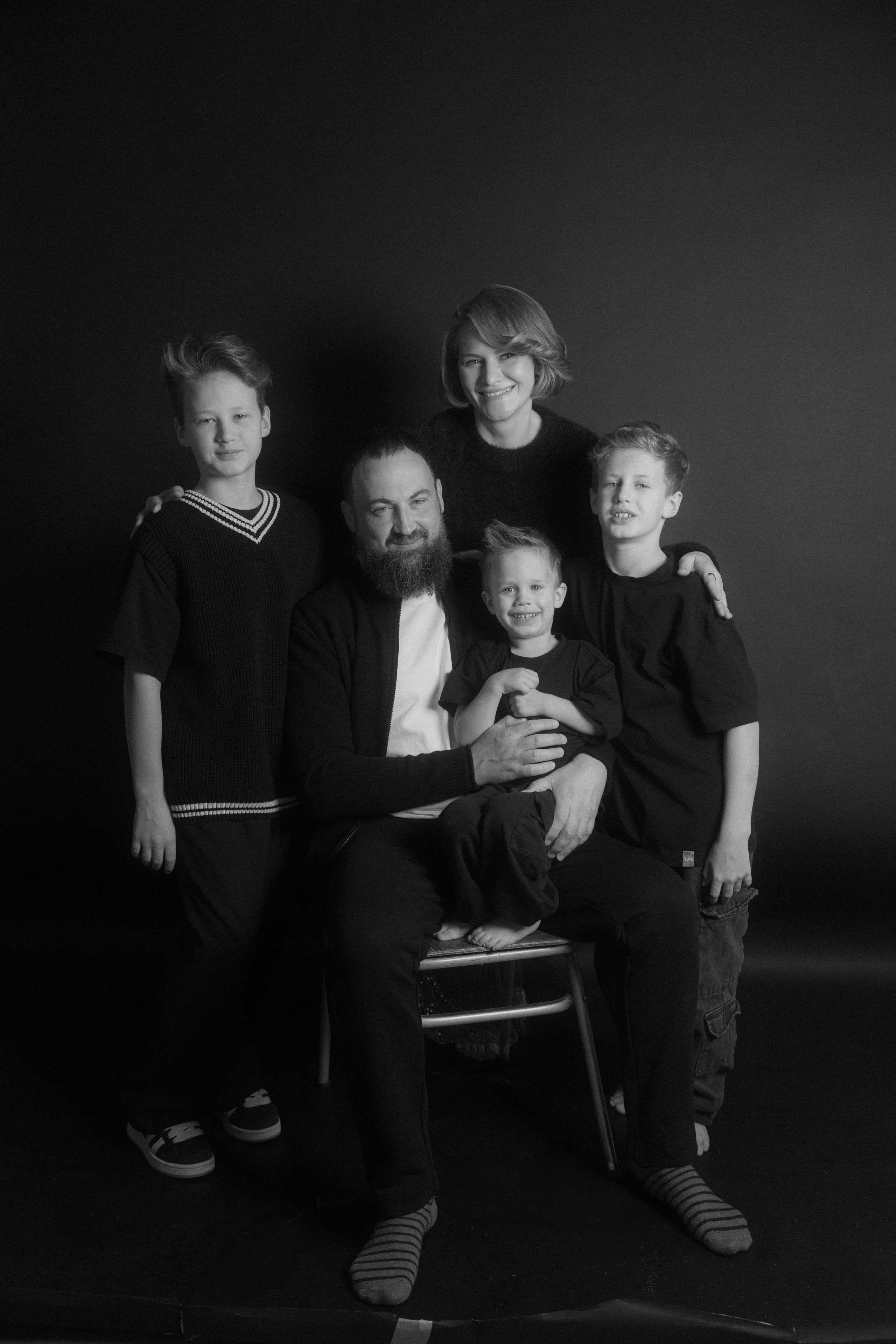 Сергей + Юля + Даня + Дима + Слава. Семейный и детский фотограф Юлия Шох