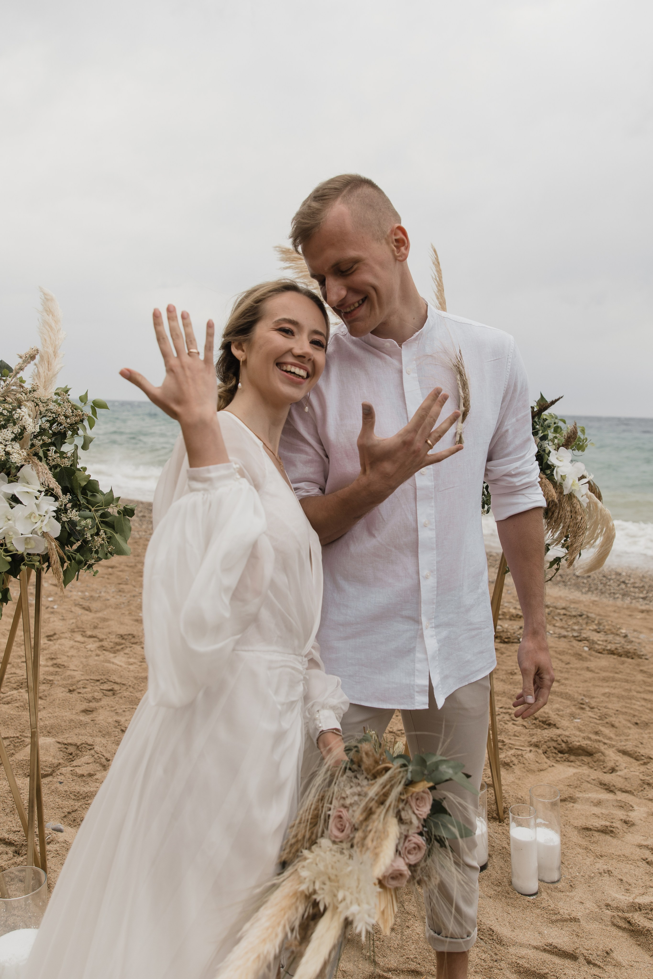 На берегу моря…. СВАДЕБНЫЙ ФОТОГРАФ В КРЫМУ И СЕВАСТОПОЛЕ