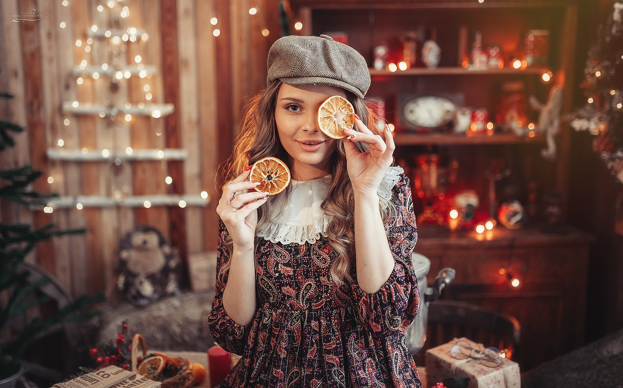 Новогодняя фотостудия в Дубне Кимрах Талдоме. Свадебный фотограф в Дубне Алексей Фонарёв