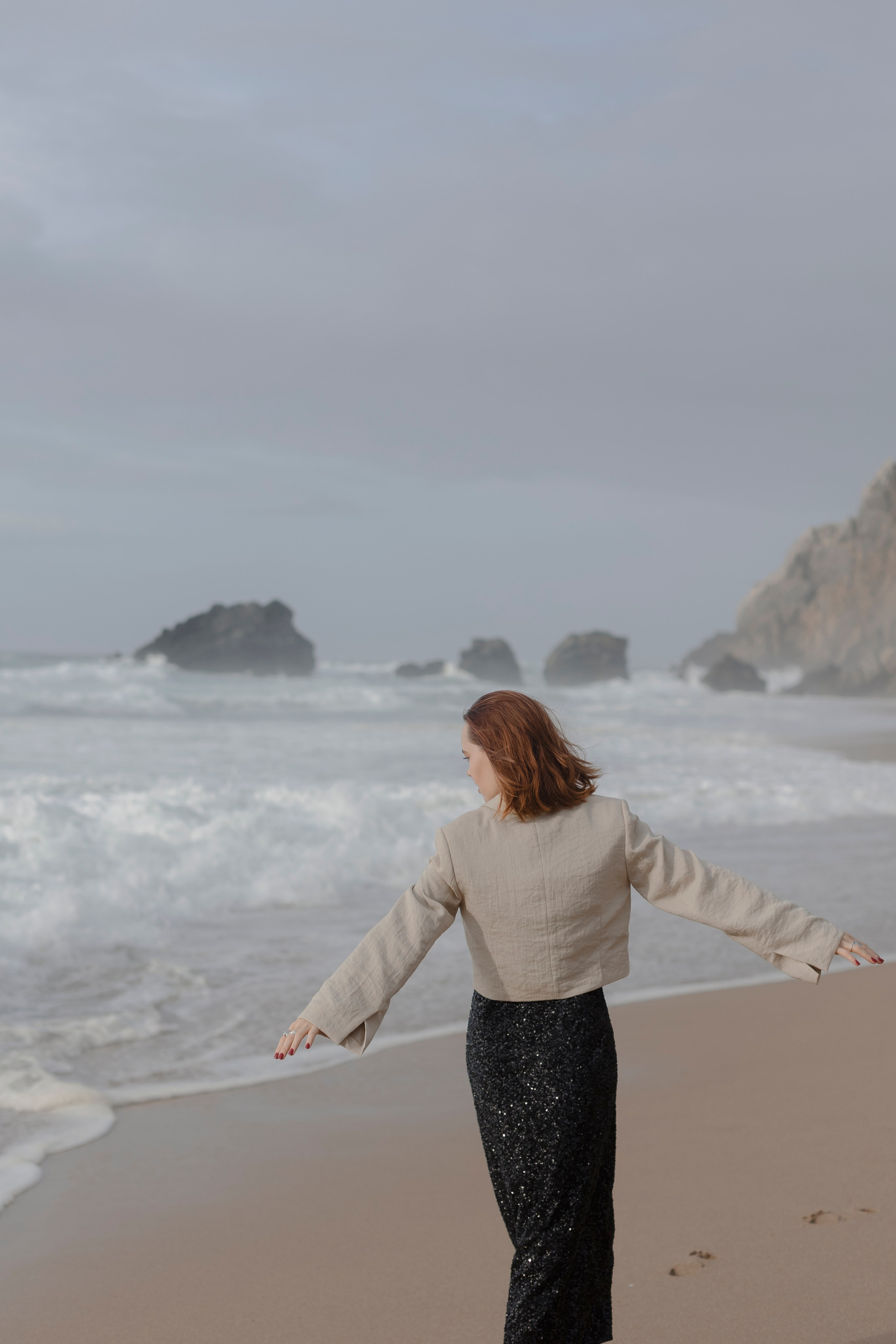 Foggy beach. Свадебный и женский фотограф в Лиссабоне Яковлева Ольга