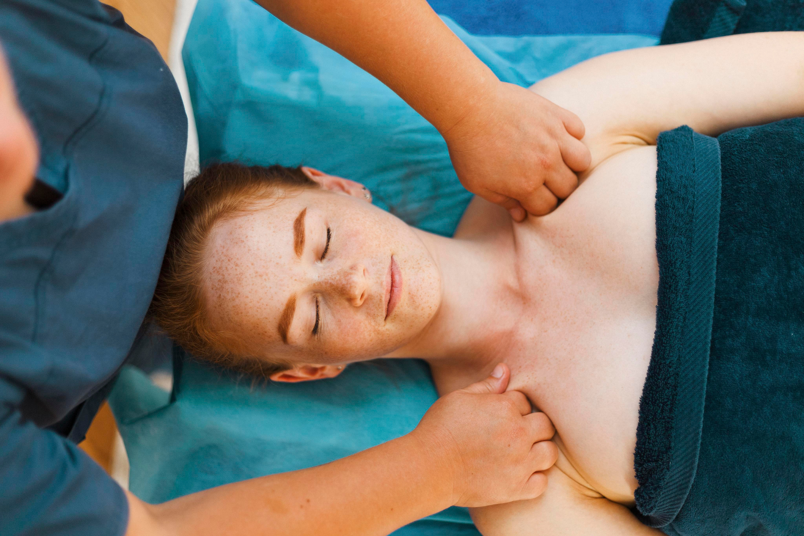 Massage. Photographer in Montenegro Tatiana Talaeva