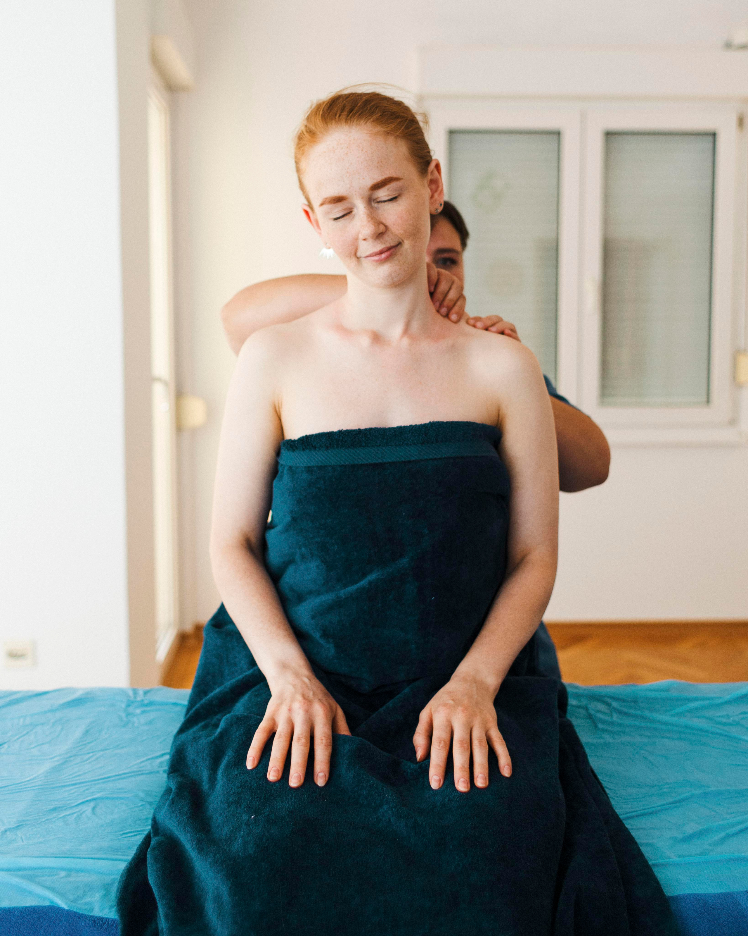 Massage. Photographer in Montenegro Tatiana Talaeva