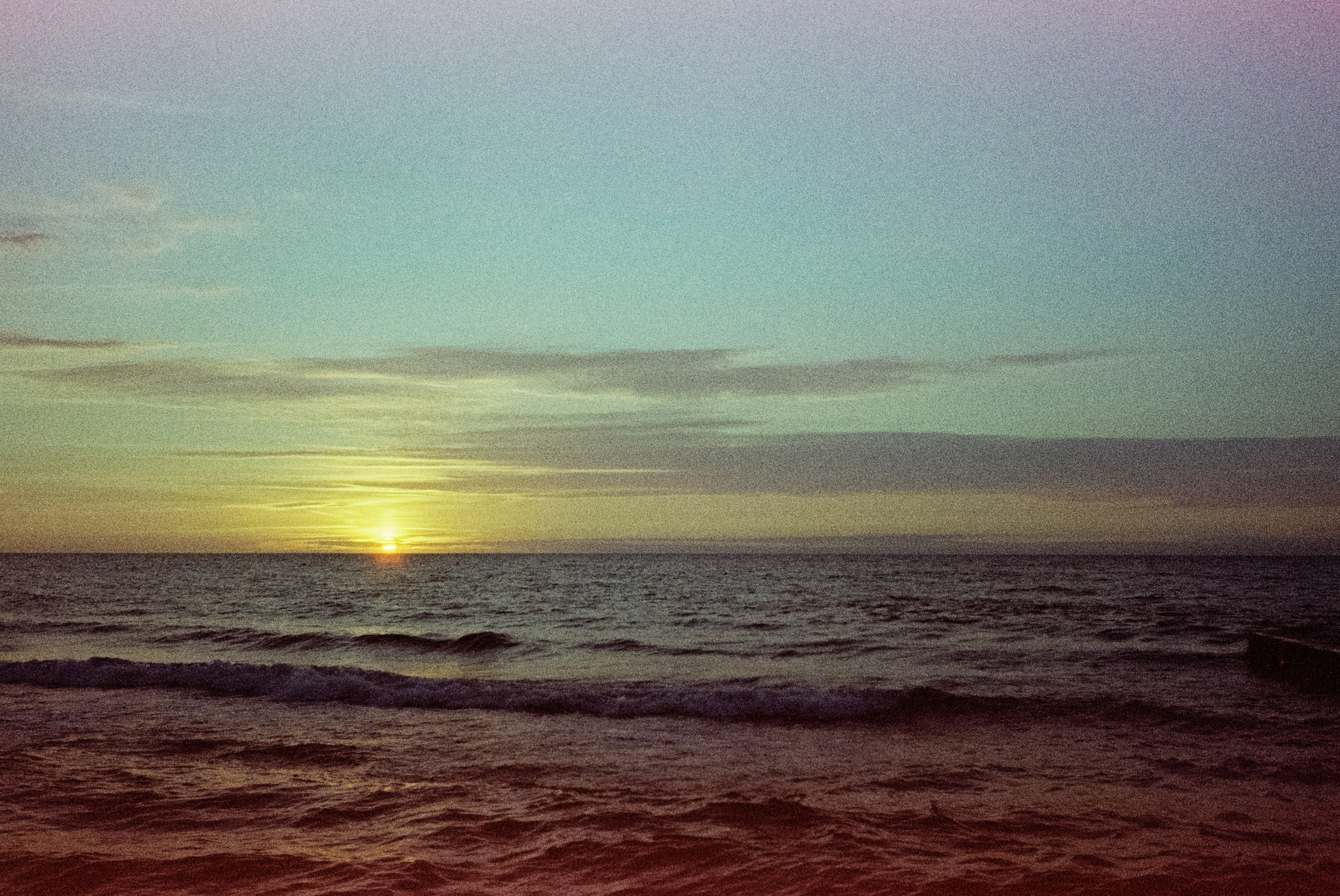 Зеленоградск. Закат на пляже. Фотограф-документалист Мария Осокина