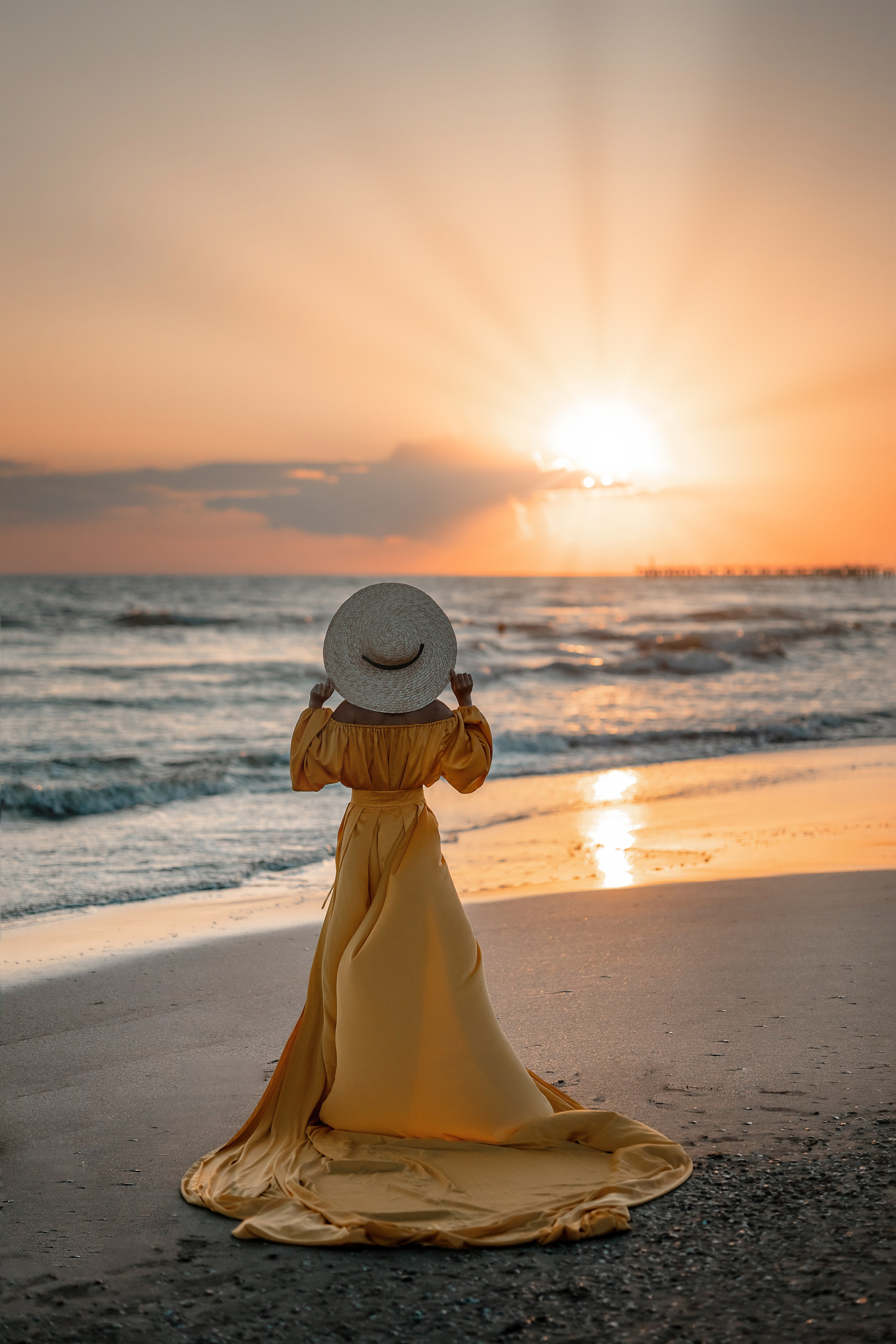 Летящие платья. Художественный фотограф Анапа Александра Долбикова