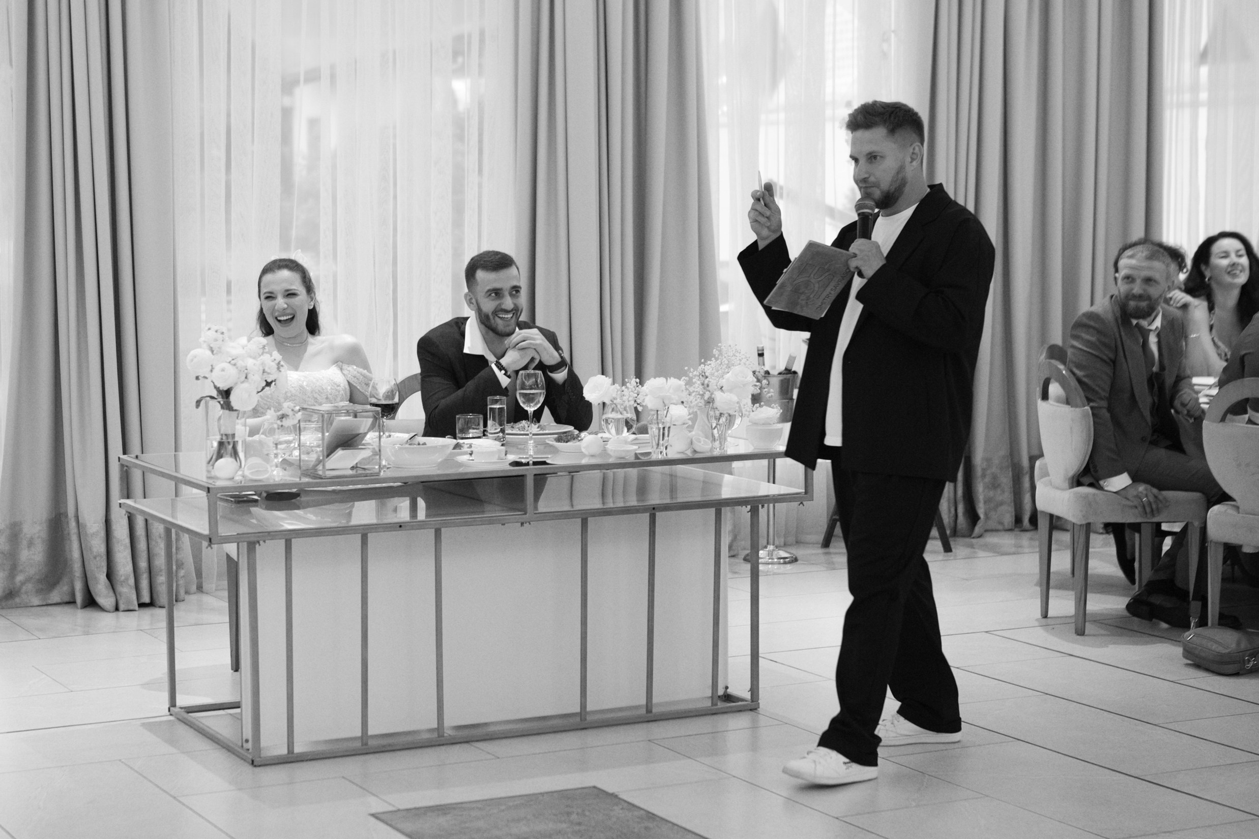 Свадьба с гостями. Свадебный и портретный фотограф Москва