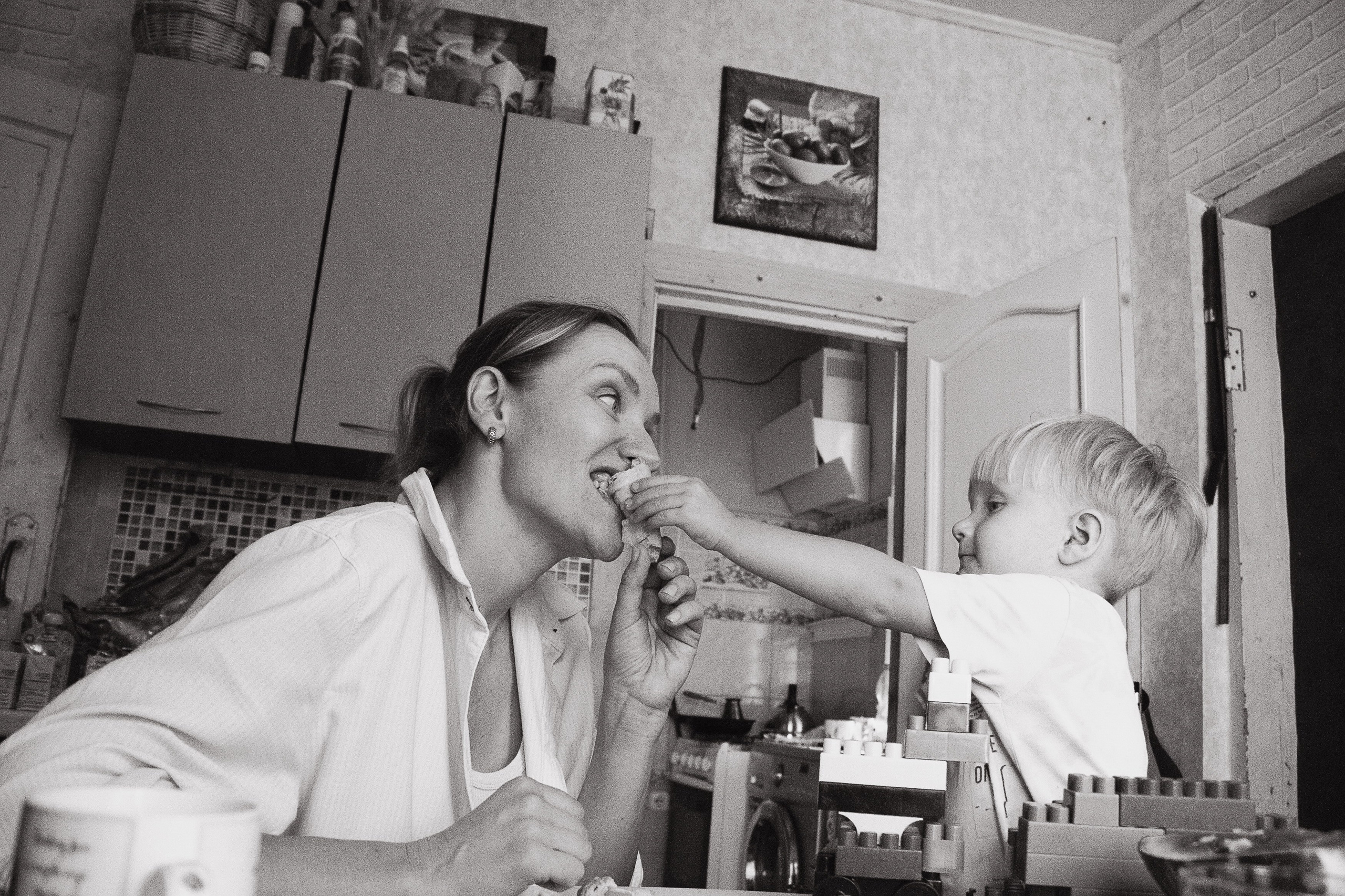 Домашняя семейная фотосессия