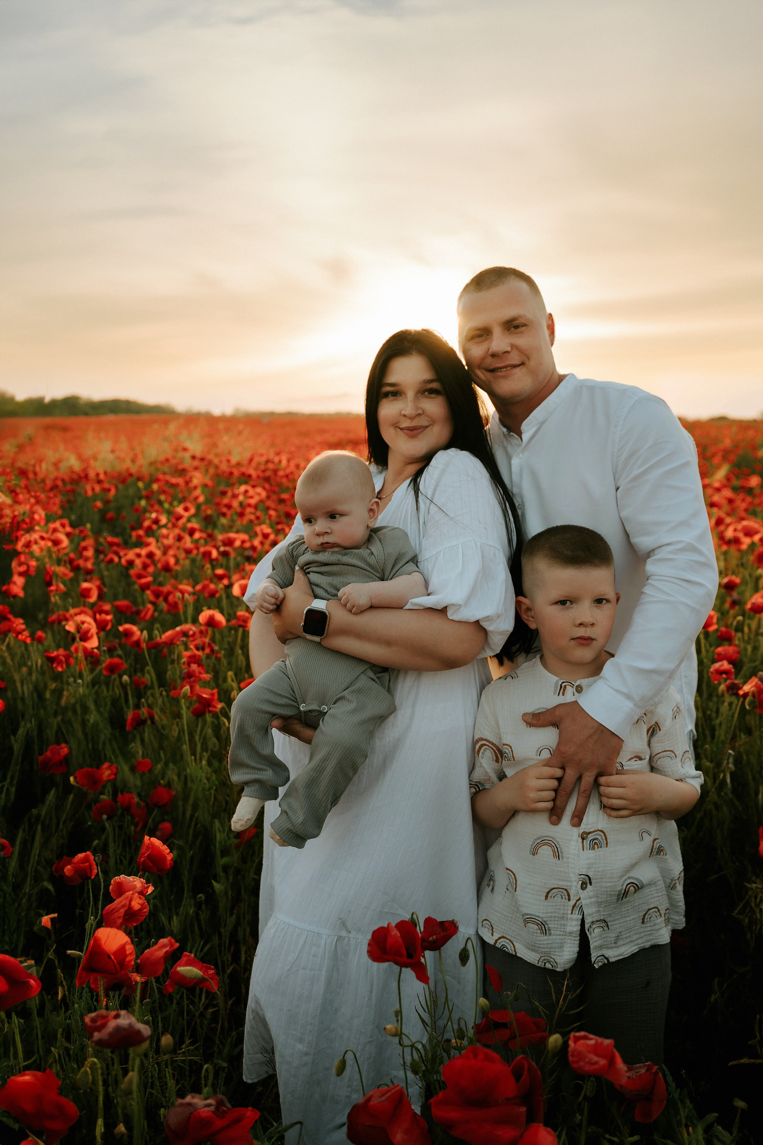 В маках. Татьяна Тагель