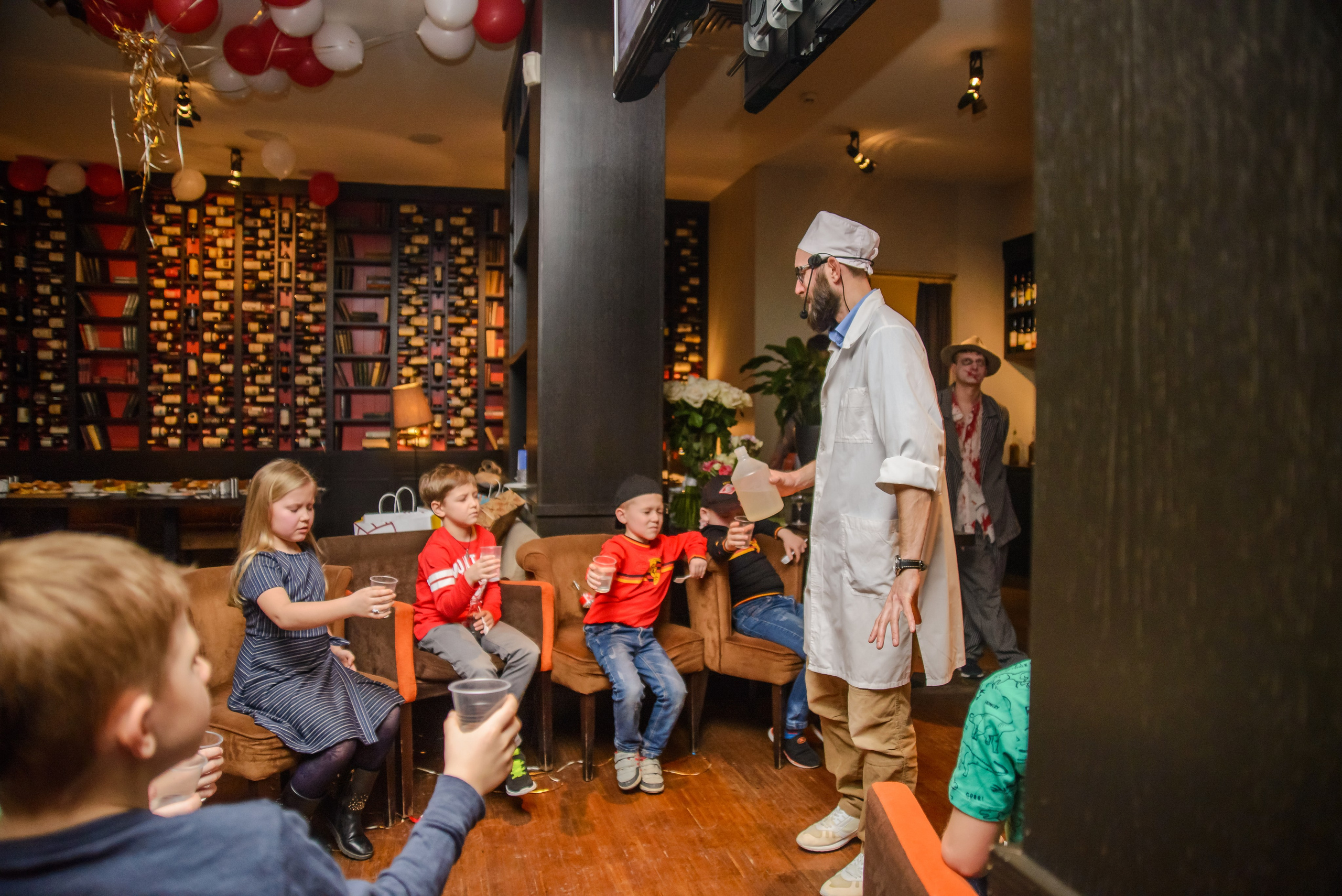 Детский день рождения в ресторане