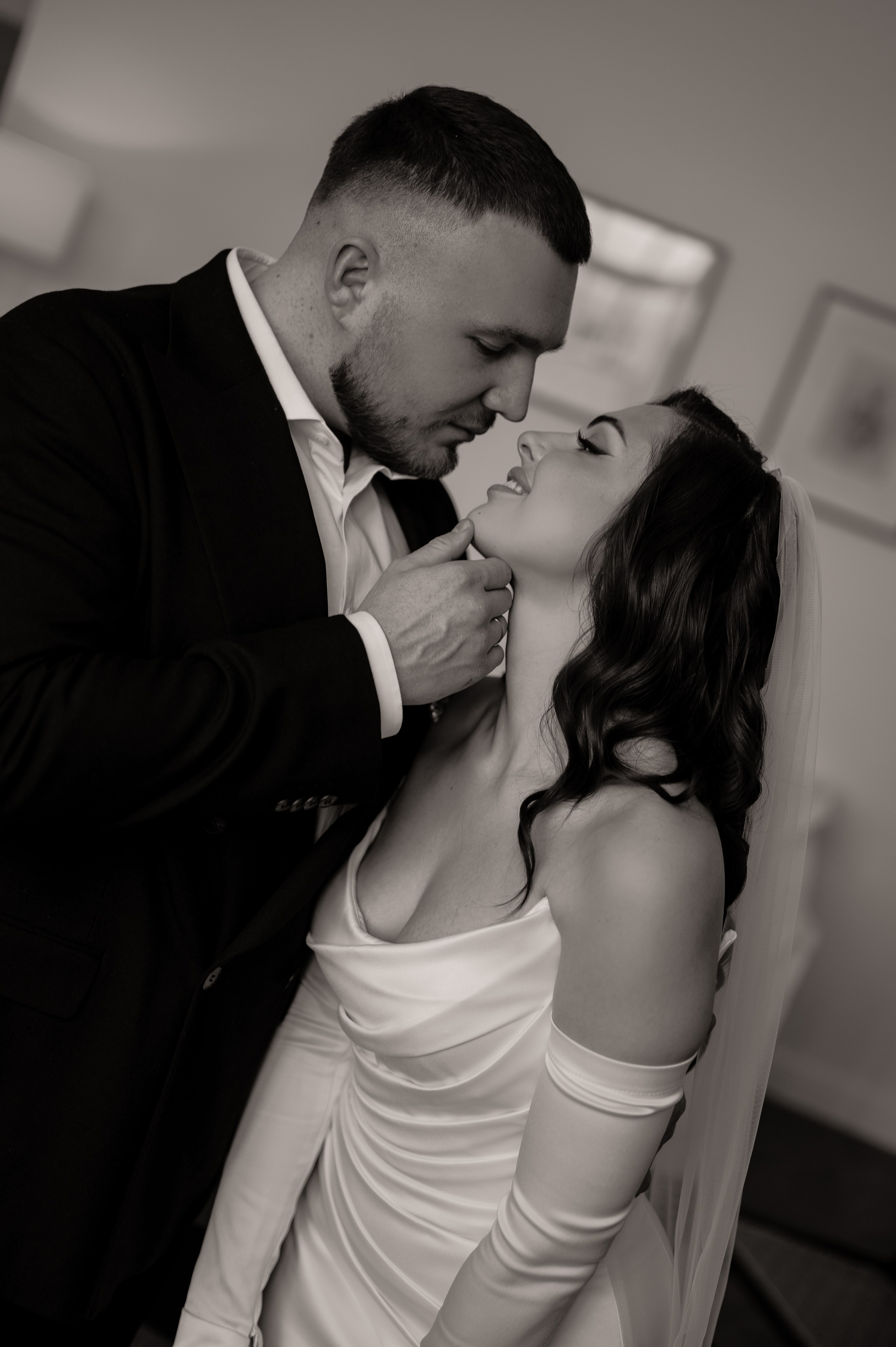 Свадебная фотосессия в студии. Свадебный и семейный фотограф в Краснодаре Алина Мельник