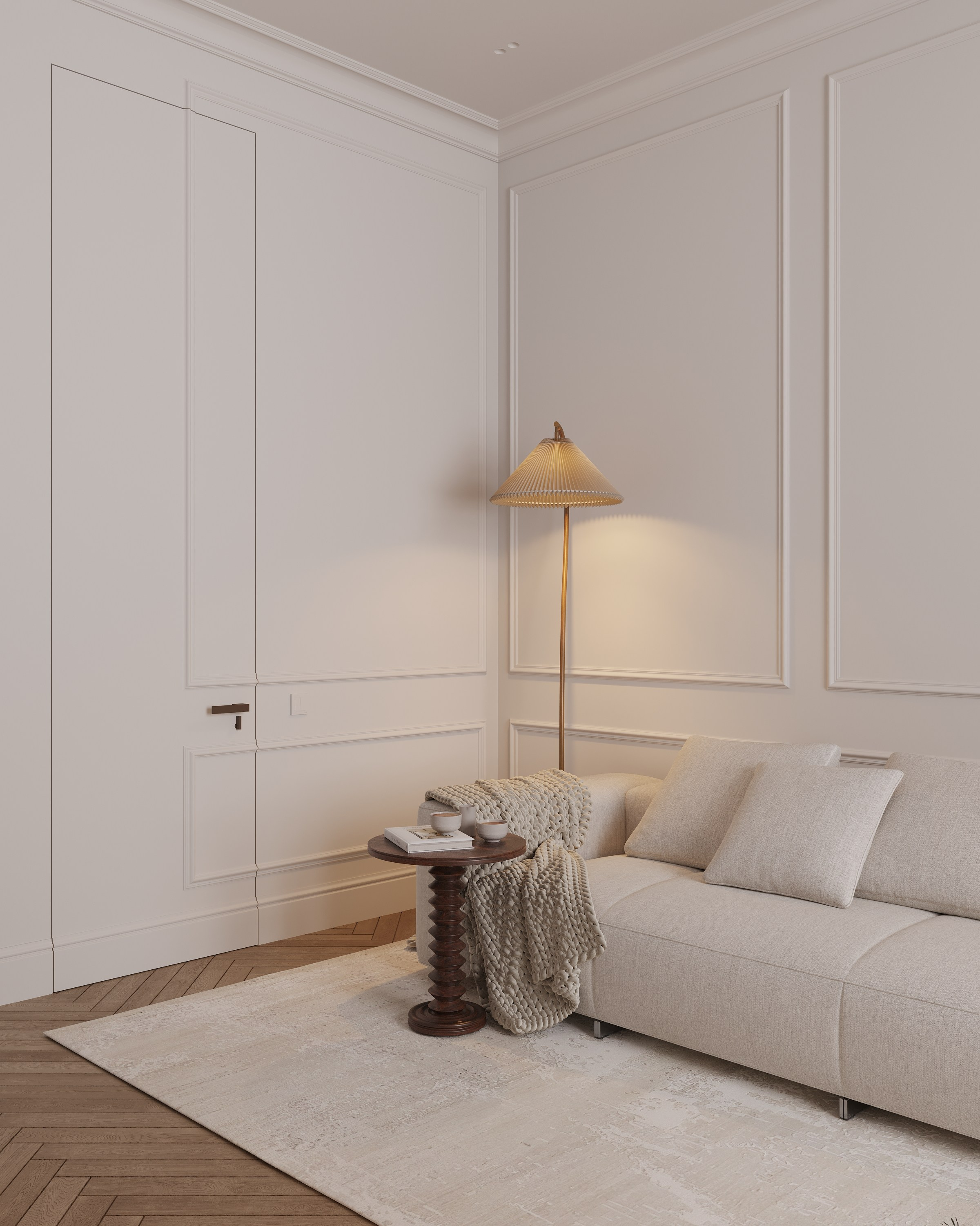 WINTER OFFICE. 3d визуализатор Анастасия Науменко