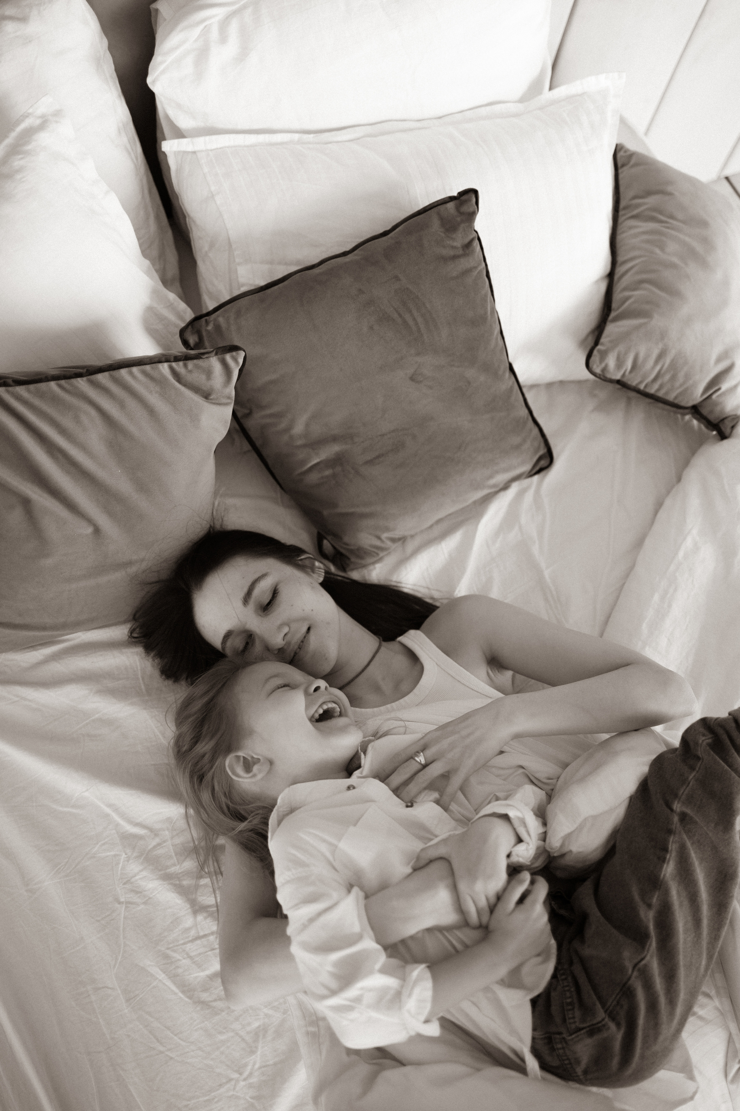 Мама и доча в студии. Фотограф Зарина. Казань