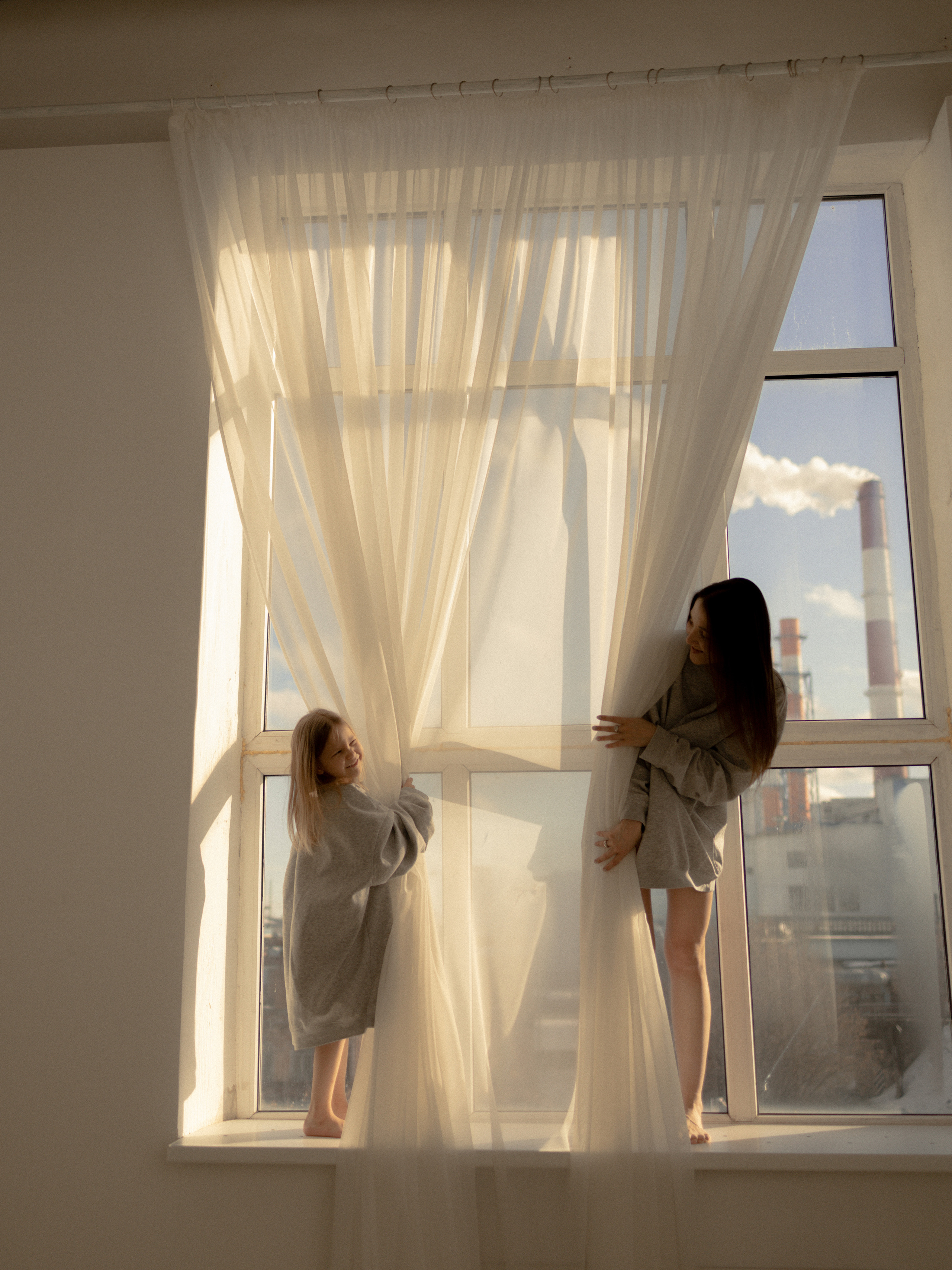 Мама и доча в студии. Фотограф Зарина. Казань