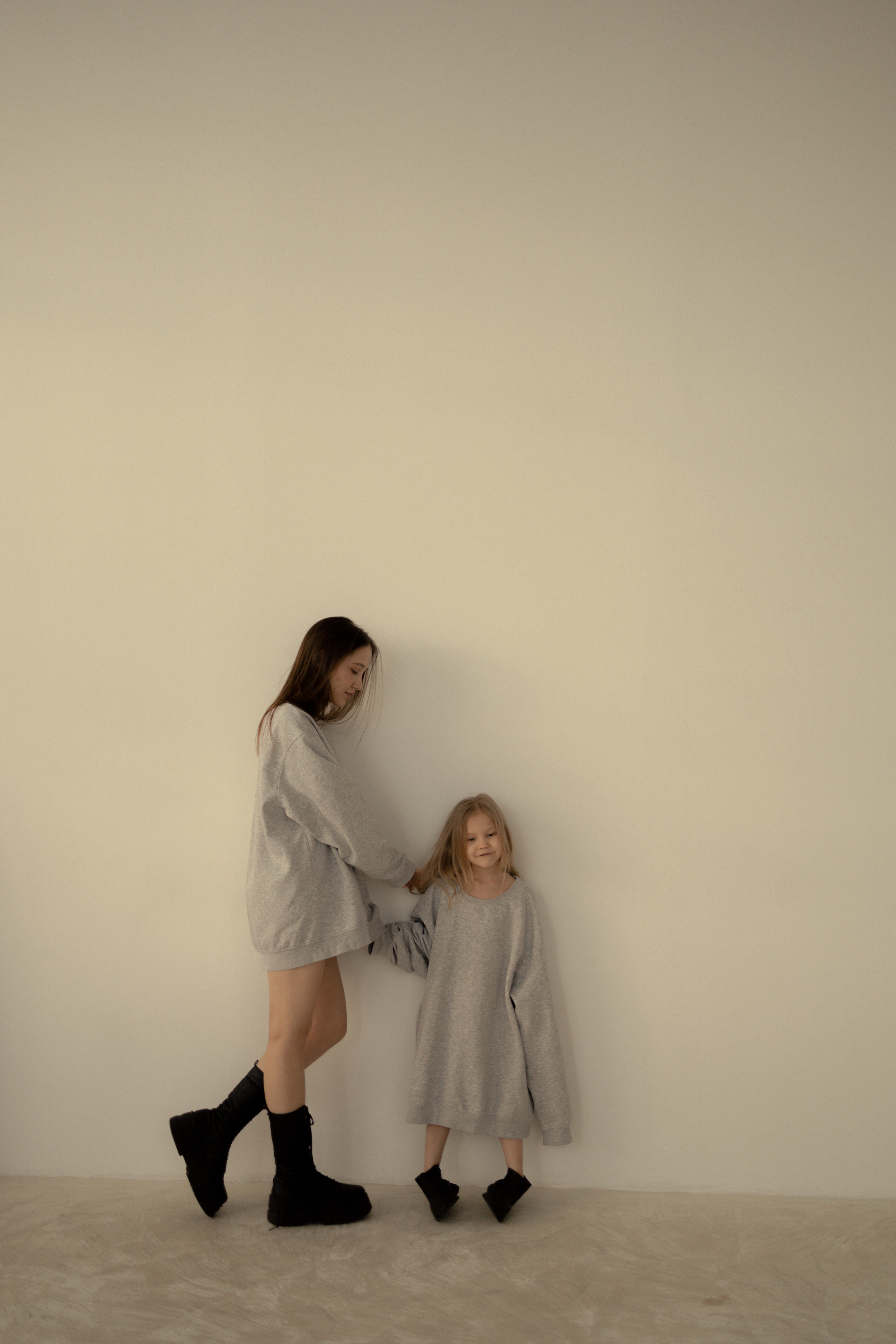 Мама и доча в студии. Фотограф Зарина. Казань