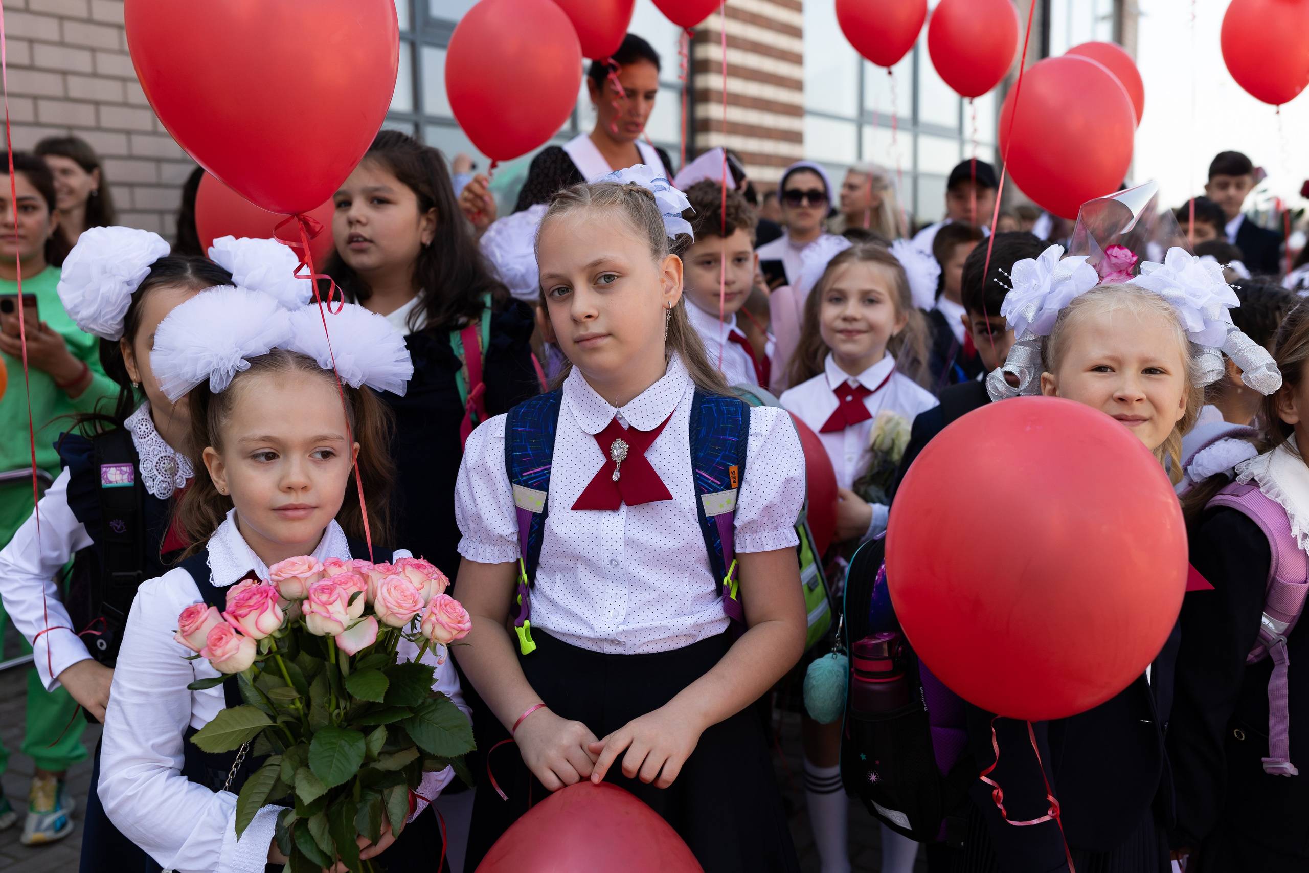 Линейка 1 сентября. Профессиональный Фотограф в Москве Андрей Славнов