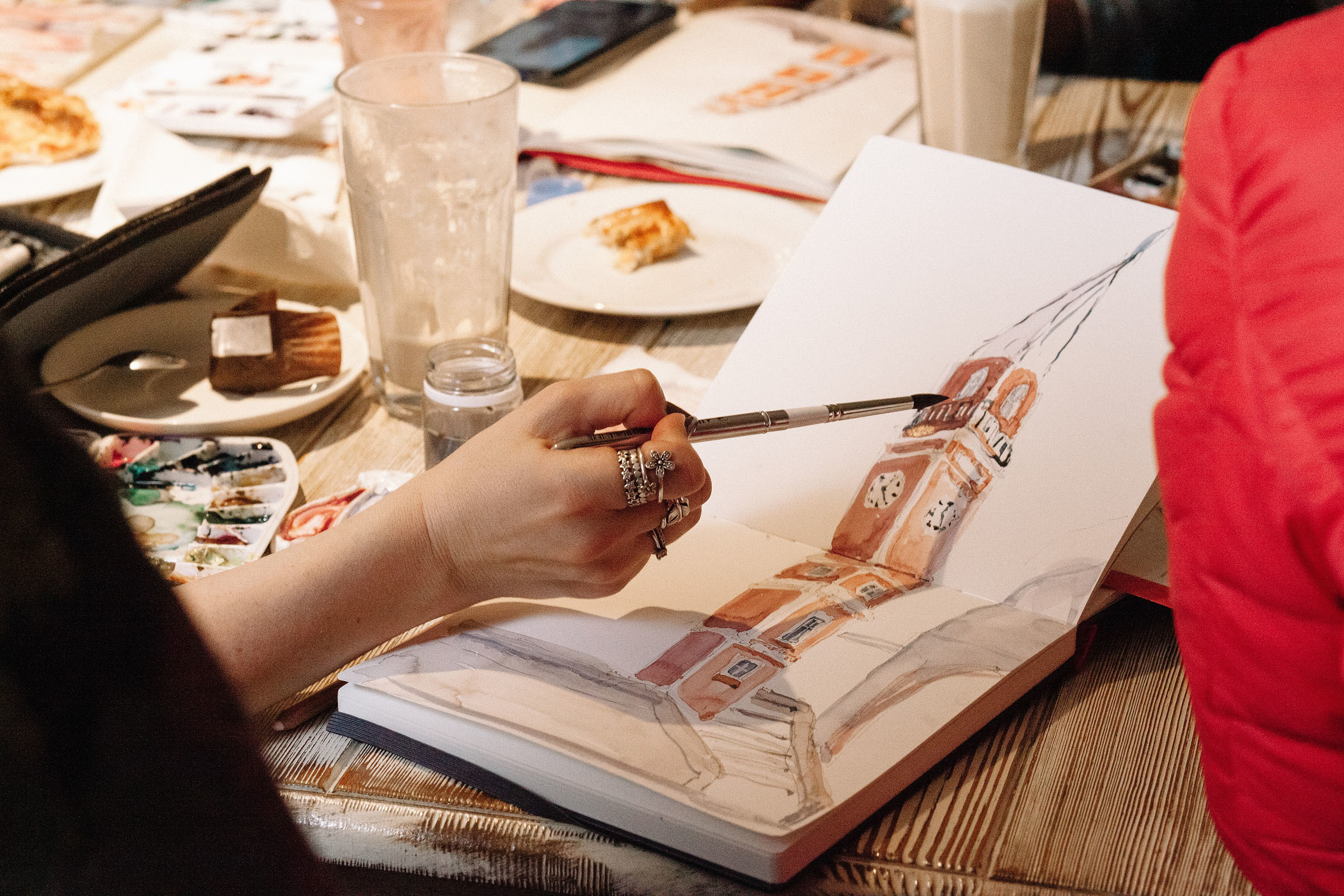 1-й слёт Urban Sketchers Россия SPb|Третий день. Семейный и свадебный фотограф в Майкопе Михаил Мартиросян