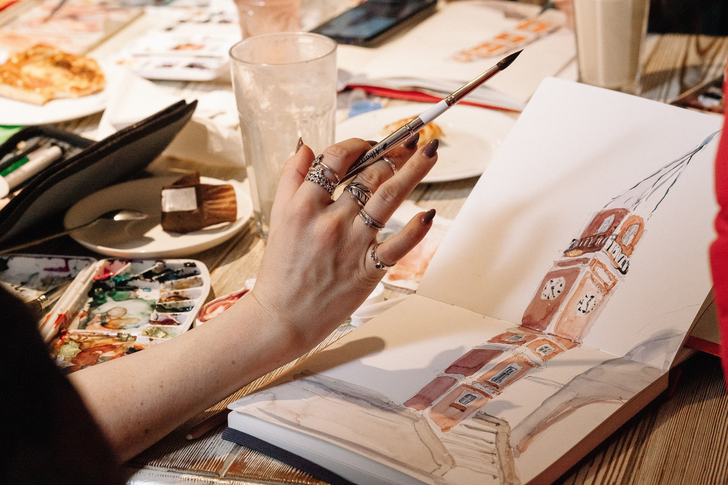 1-й слёт Urban Sketchers Россия SPb|Третий день. Семейный и свадебный фотограф в Майкопе Михаил Мартиросян