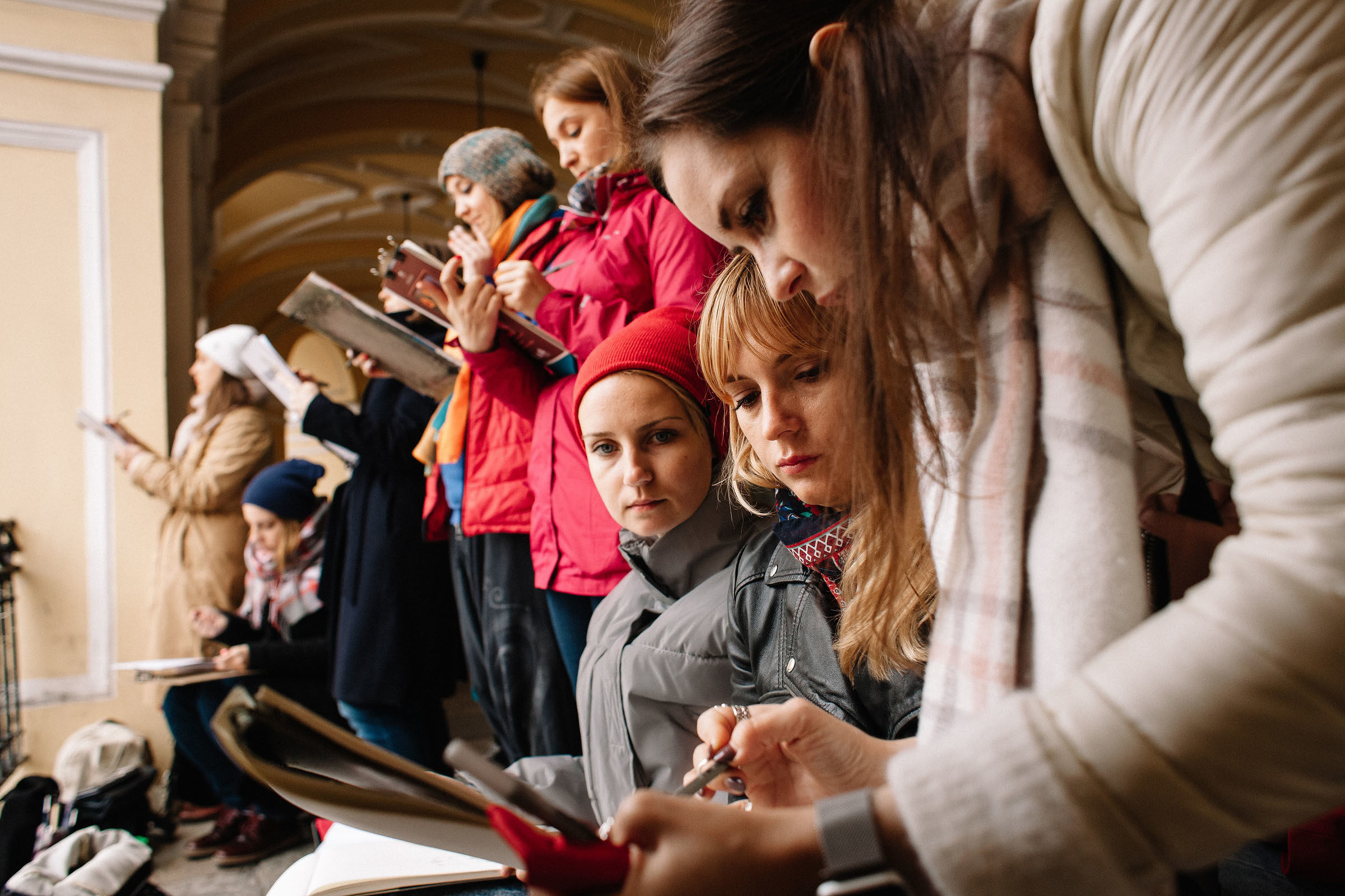 1-й слёт Urban Sketchers Россия SPb|Третий день. Семейный и свадебный фотограф в Майкопе Михаил Мартиросян