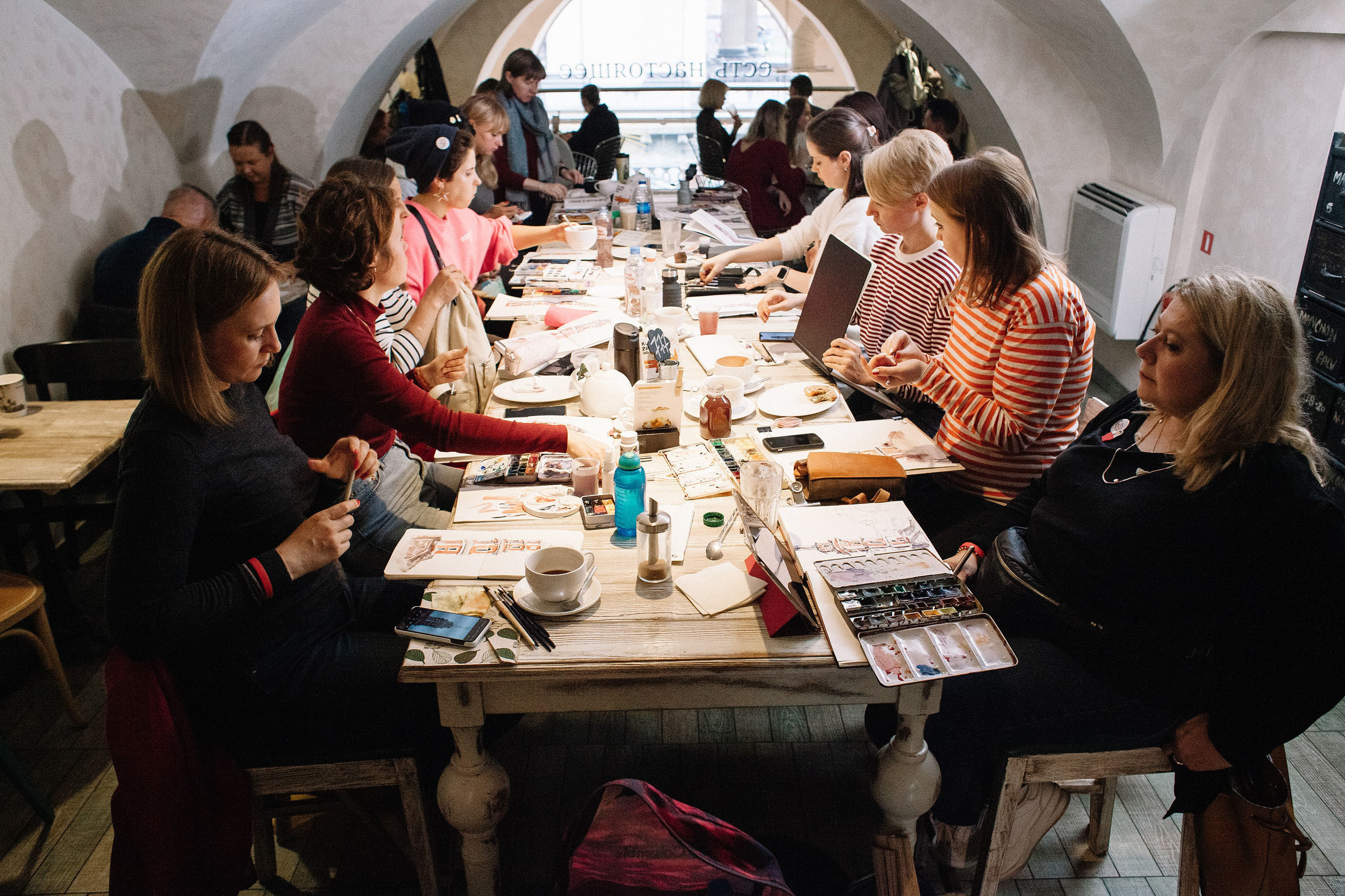 1-й слёт Urban Sketchers Россия SPb|Третий день. Семейный и свадебный фотограф в Майкопе Михаил Мартиросян