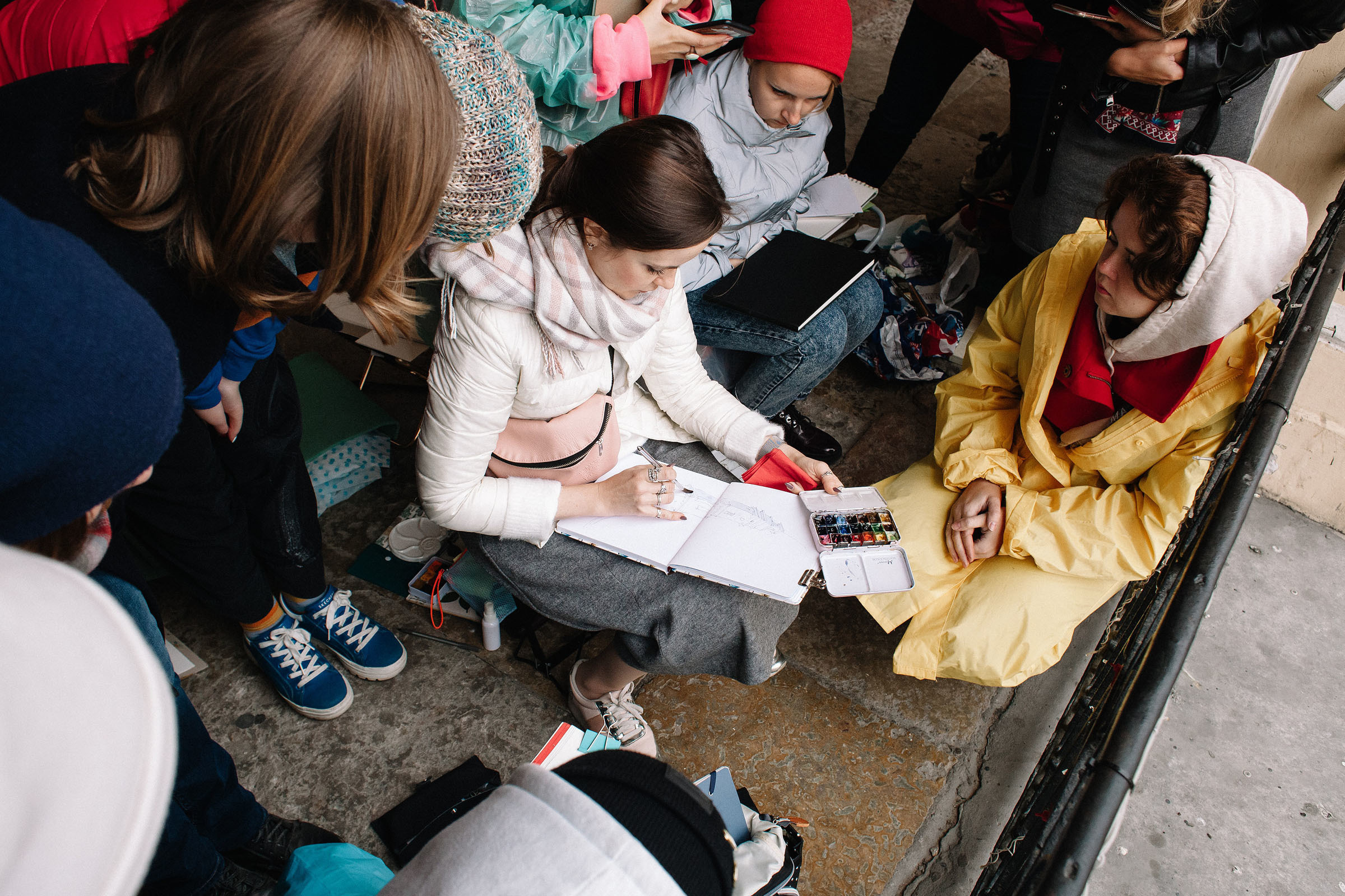 1-й слёт Urban Sketchers Россия SPb|Третий день. Семейный и свадебный фотограф в Майкопе Михаил Мартиросян