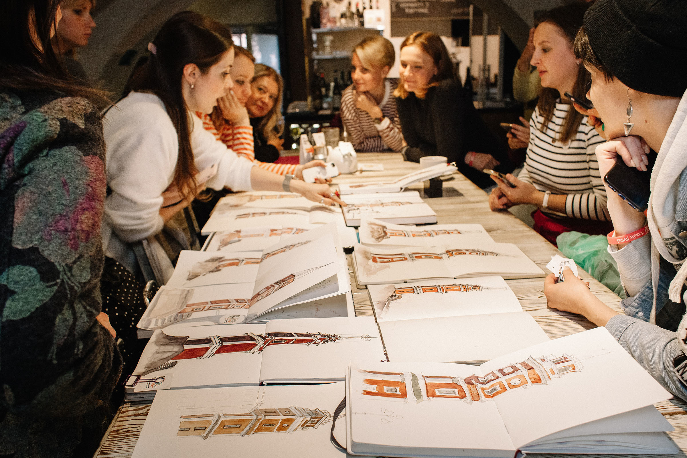 1-й слёт Urban Sketchers Россия SPb|Третий день. Семейный и свадебный фотограф в Майкопе Михаил Мартиросян