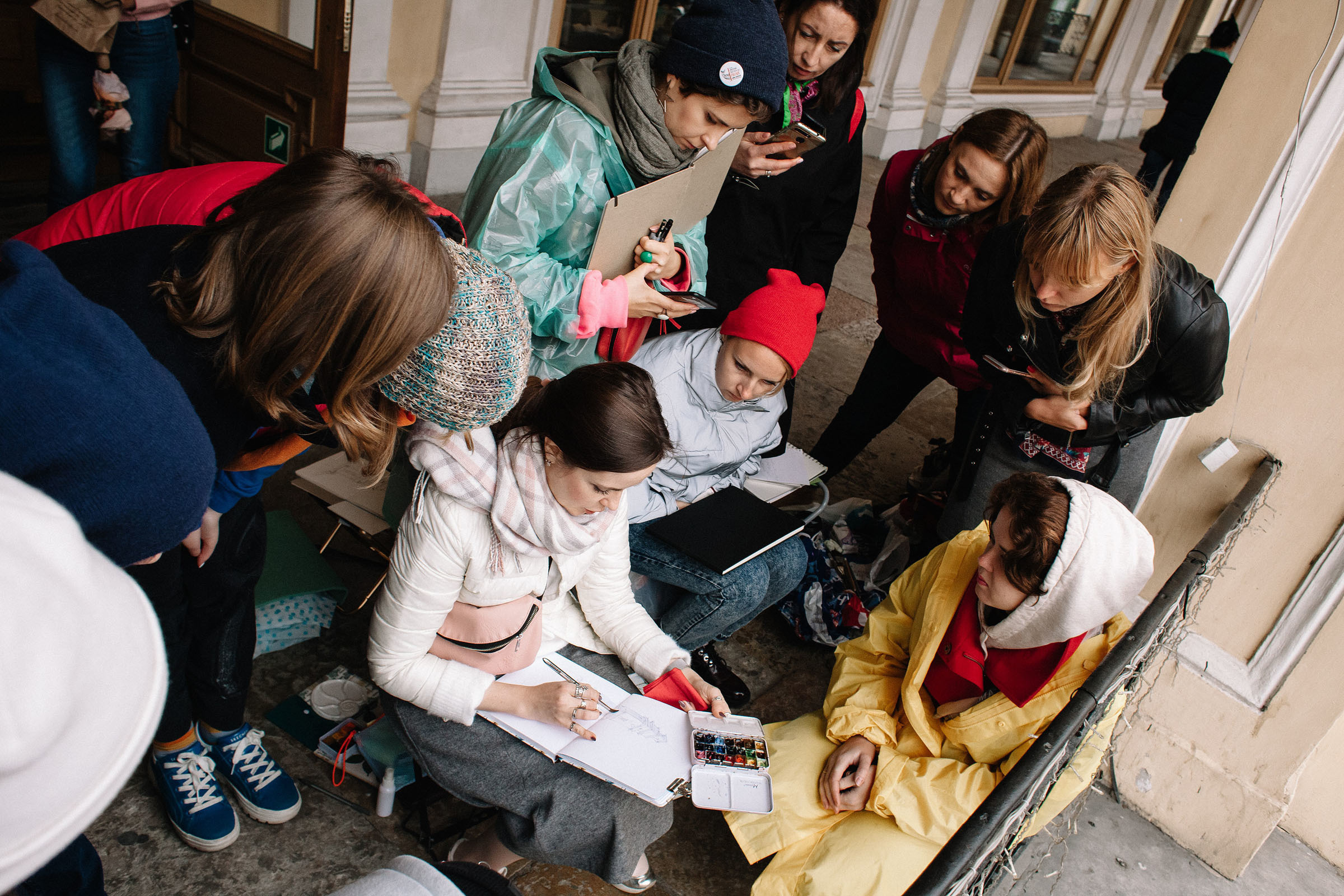 1-й слёт Urban Sketchers Россия SPb|Третий день. Семейный и свадебный фотограф в Майкопе Михаил Мартиросян