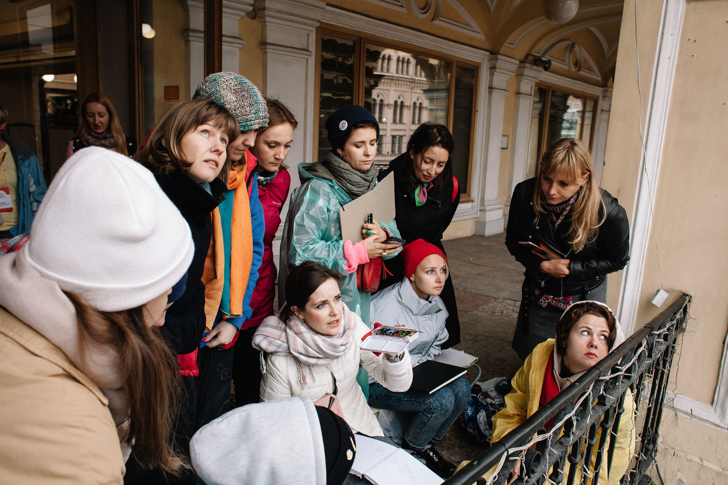 1-й слёт Urban Sketchers Россия SPb|Третий день. Семейный и свадебный фотограф в Майкопе Михаил Мартиросян