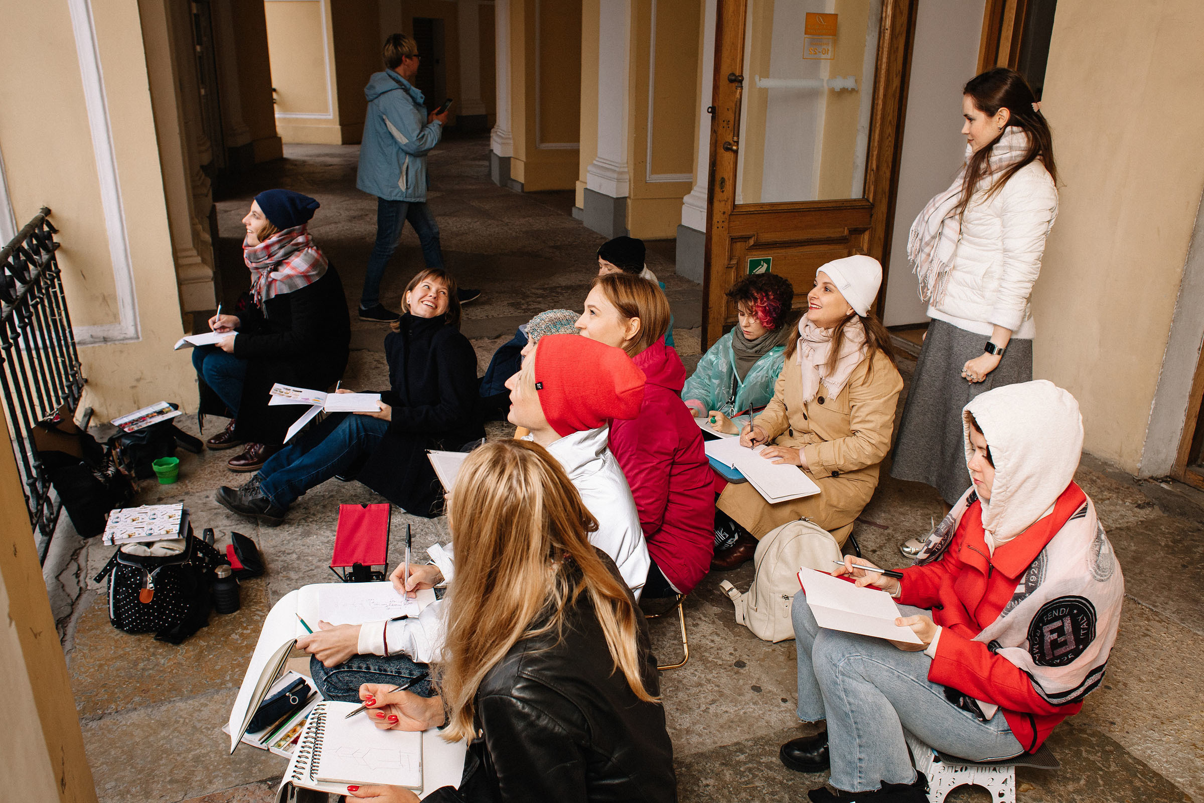 1-й слёт Urban Sketchers Россия SPb|Третий день. Семейный и свадебный фотограф в Майкопе Михаил Мартиросян