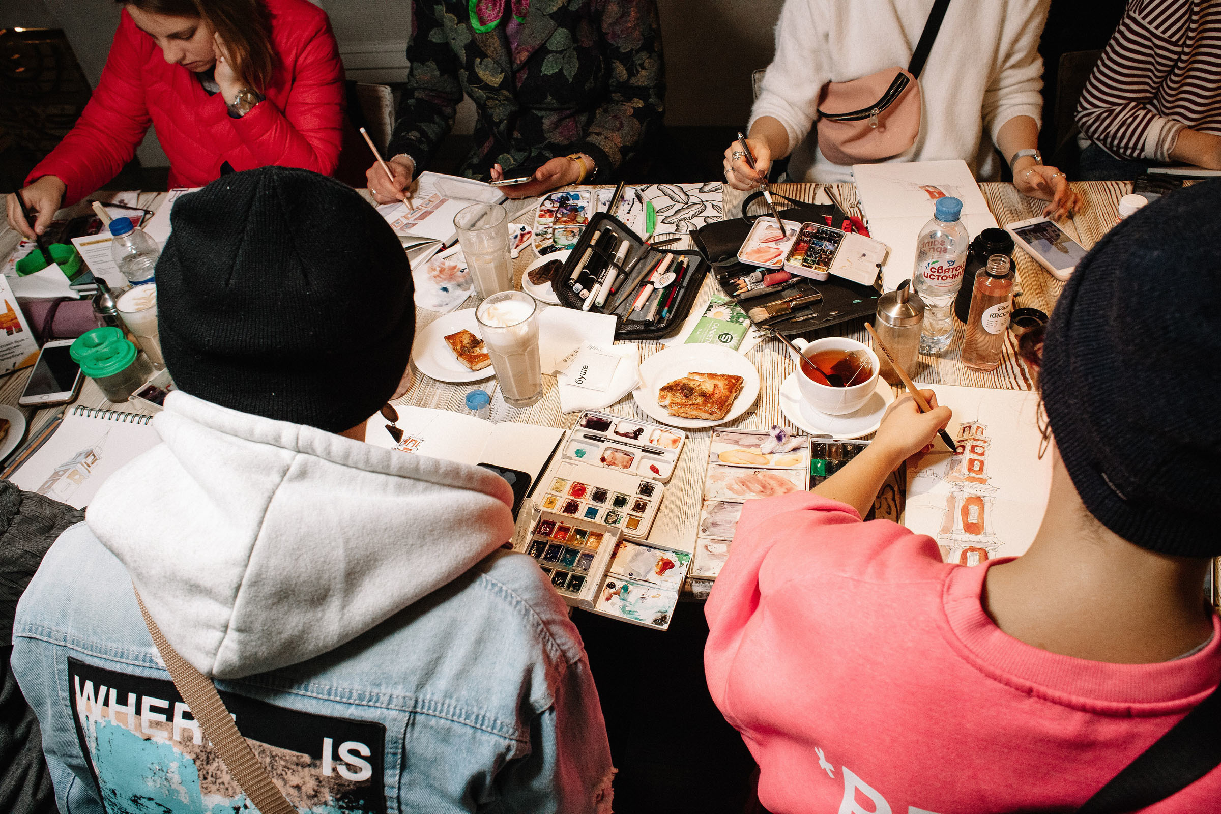 1-й слёт Urban Sketchers Россия SPb|Третий день. Семейный и свадебный фотограф в Майкопе Михаил Мартиросян