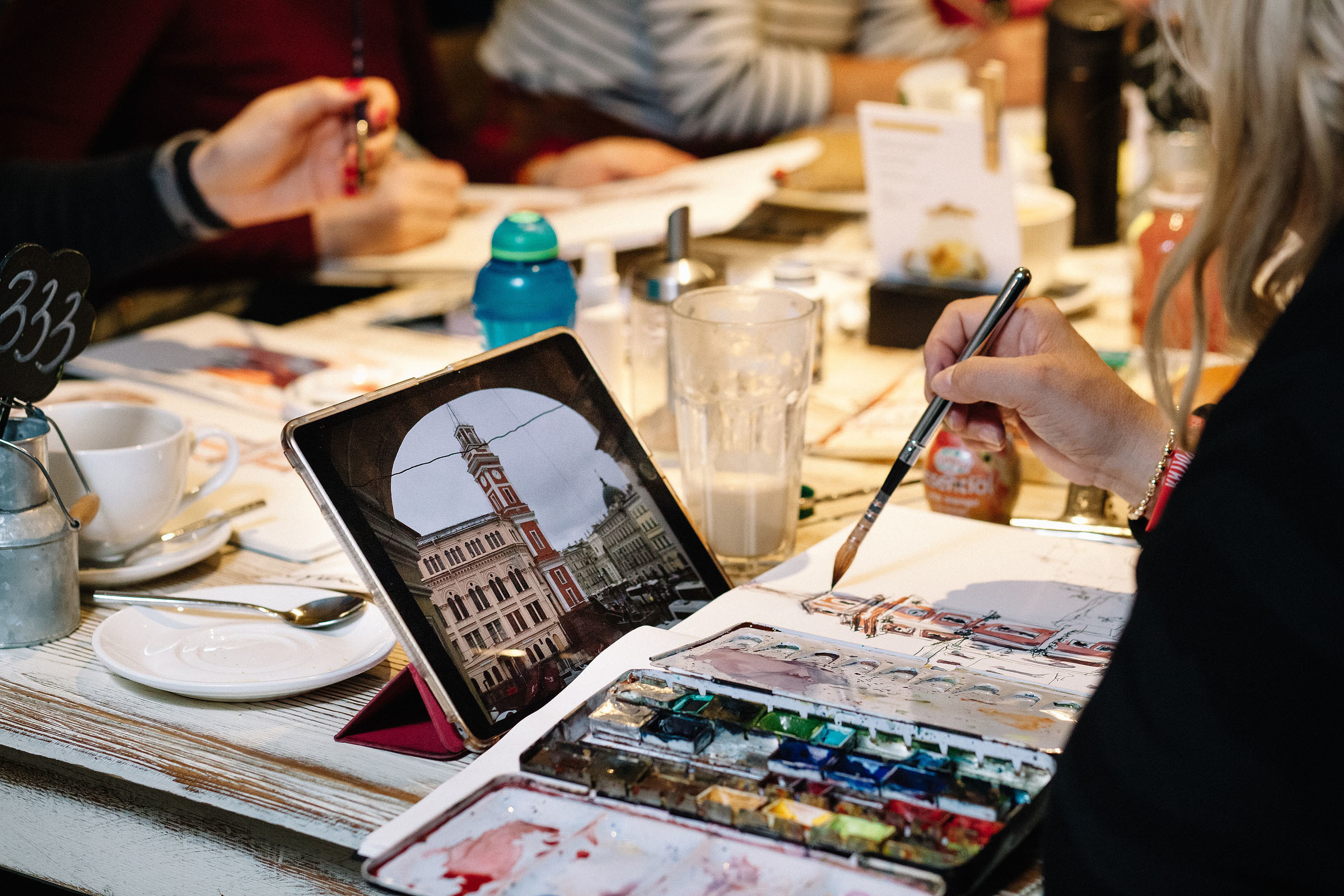 1-й слёт Urban Sketchers Россия SPb|Третий день. Семейный и свадебный фотограф в Майкопе Михаил Мартиросян