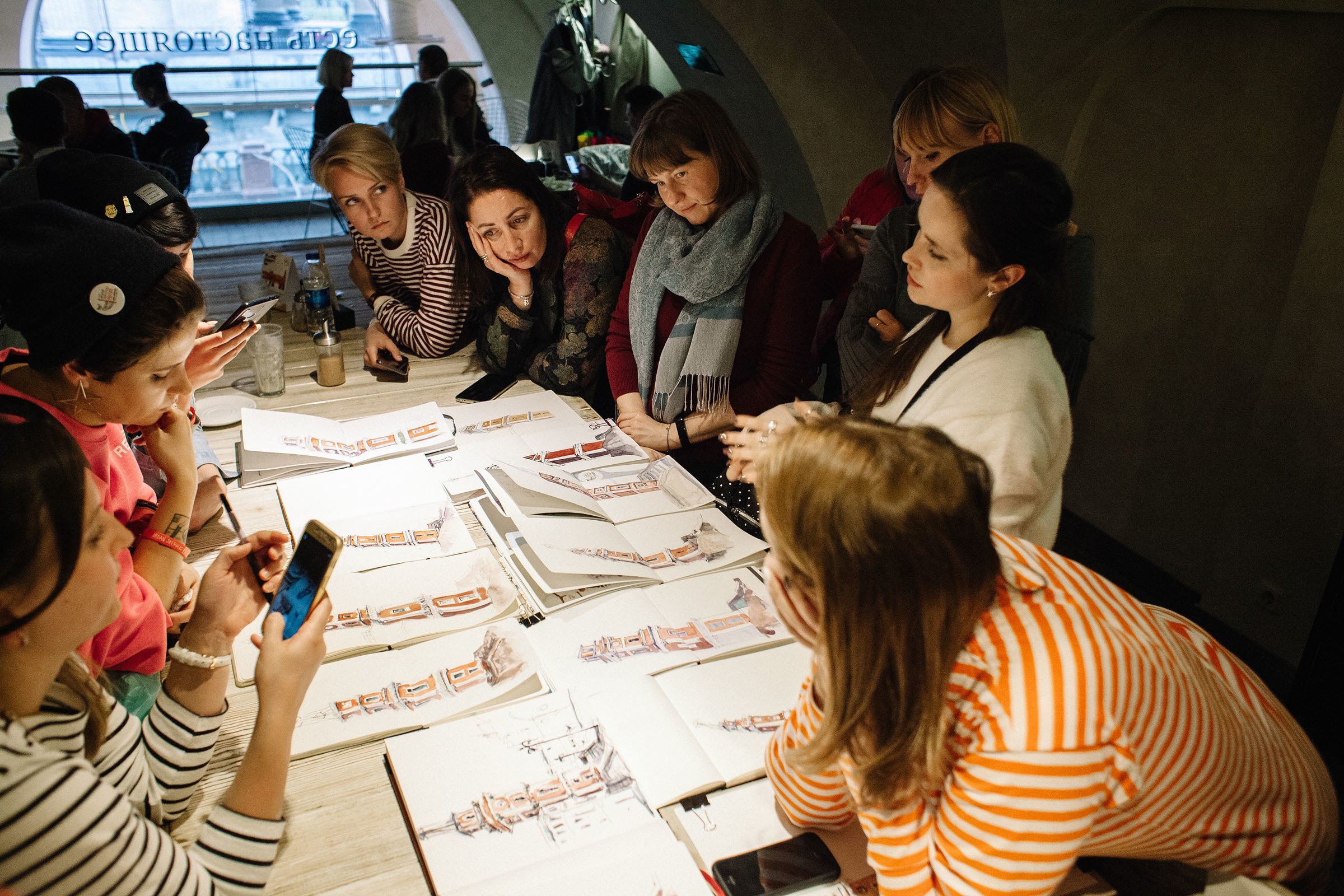 1-й слёт Urban Sketchers Россия SPb|Третий день. Семейный и свадебный фотограф в Майкопе Михаил Мартиросян