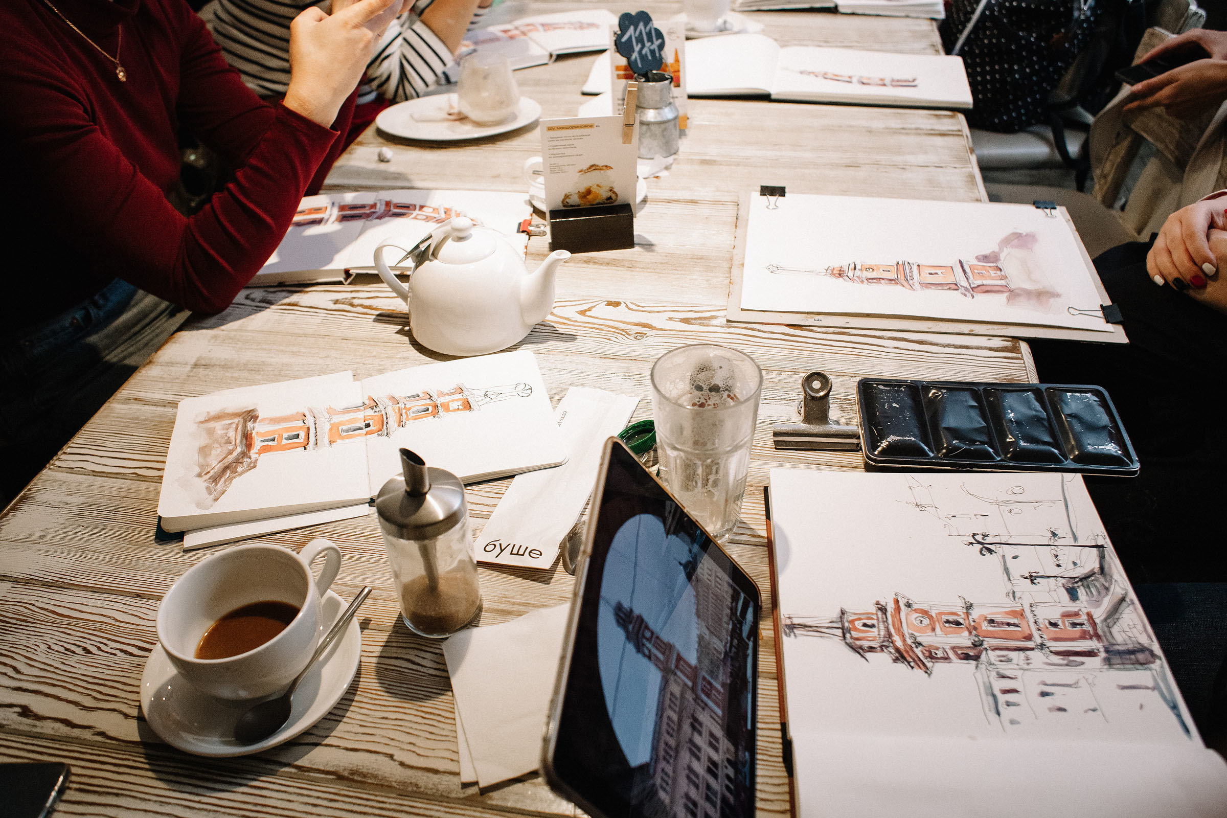 1-й слёт Urban Sketchers Россия SPb|Третий день. Семейный и свадебный фотограф в Майкопе Михаил Мартиросян