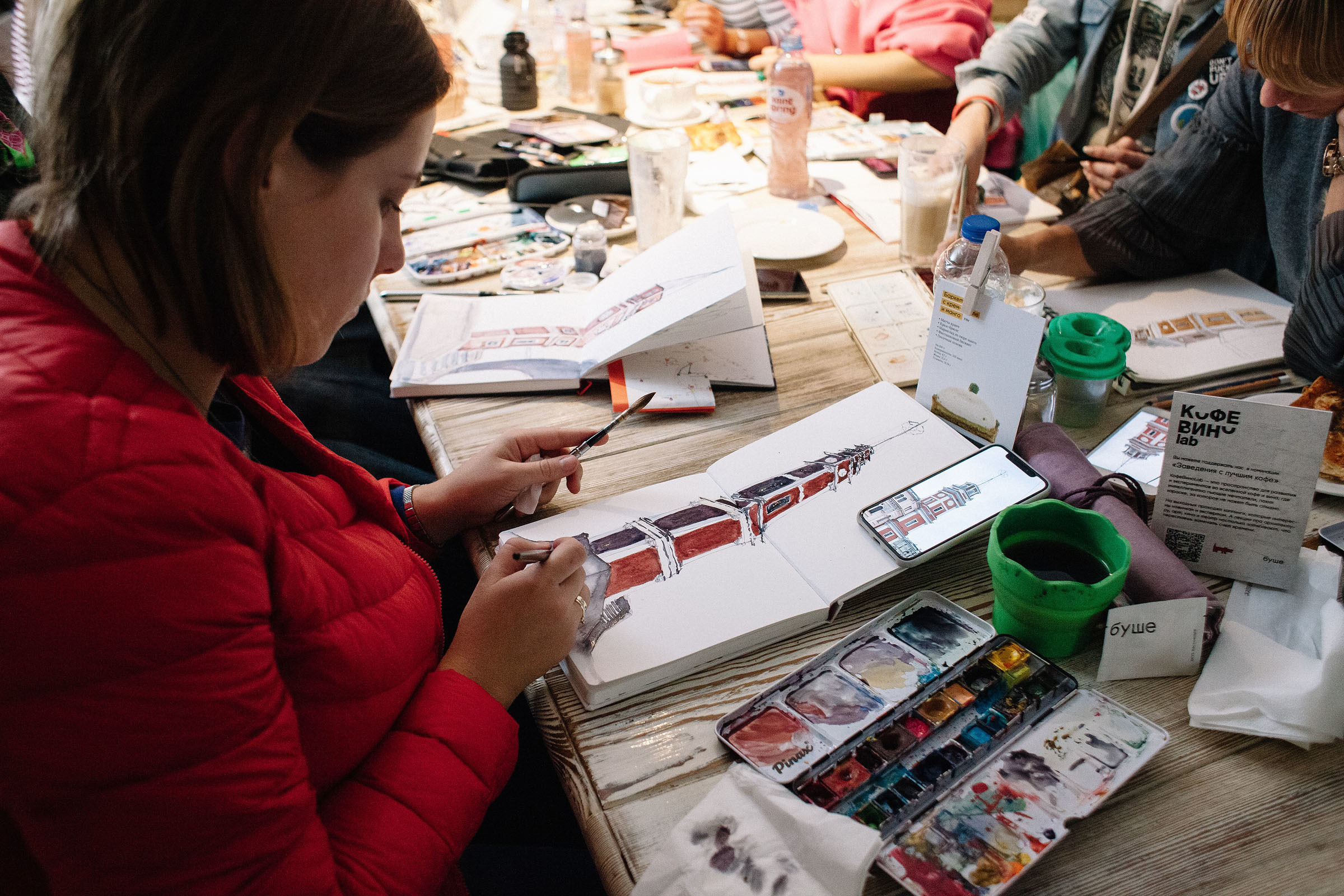 1-й слёт Urban Sketchers Россия SPb|Третий день. Семейный и свадебный фотограф в Майкопе Михаил Мартиросян