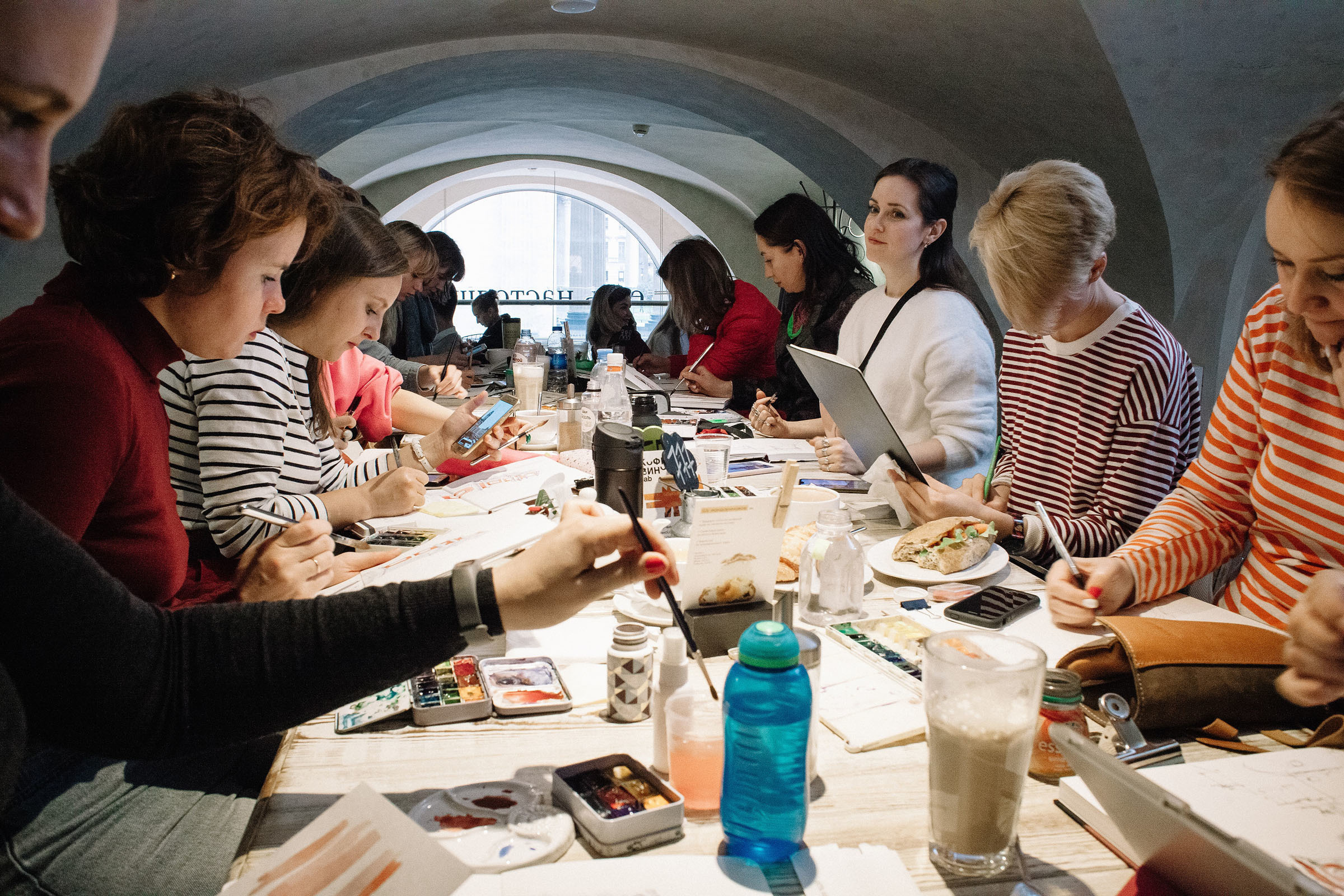 1-й слёт Urban Sketchers Россия SPb|Третий день. Семейный и свадебный фотограф в Майкопе Михаил Мартиросян