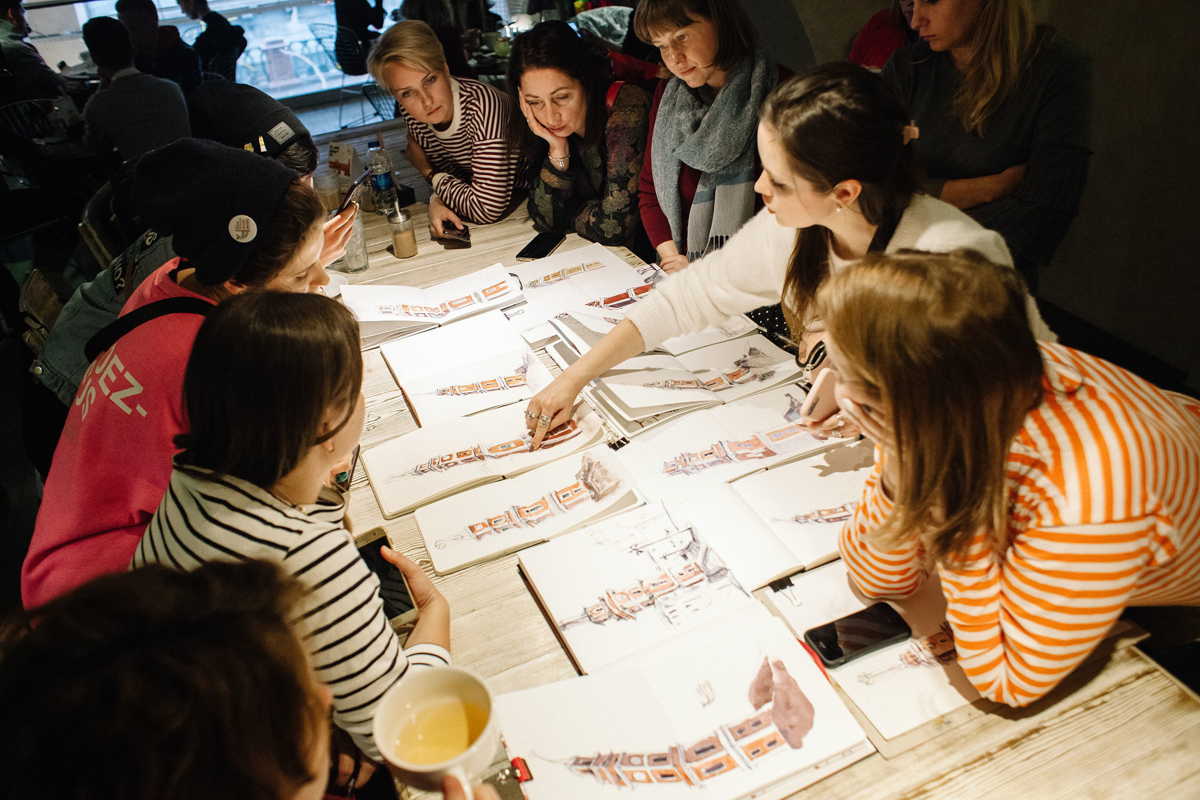 1-й слёт Urban Sketchers Россия SPb|Третий день. Семейный и свадебный фотограф в Майкопе Михаил Мартиросян