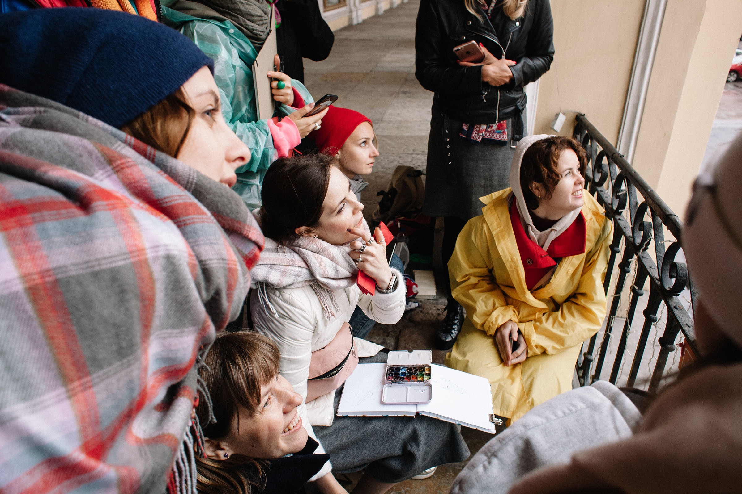 1-й слёт Urban Sketchers Россия SPb|Третий день. Семейный и свадебный фотограф в Майкопе Михаил Мартиросян