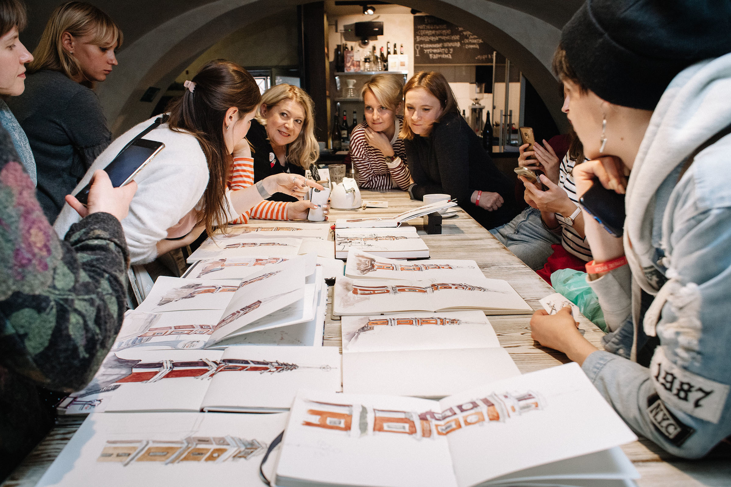 1-й слёт Urban Sketchers Россия SPb|Третий день. Семейный и свадебный фотограф в Майкопе Михаил Мартиросян