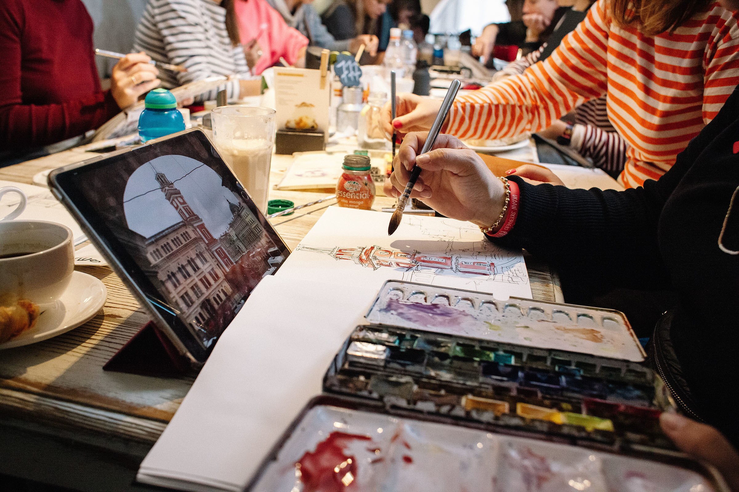 1-й слёт Urban Sketchers Россия SPb|Третий день. Семейный и свадебный фотограф в Майкопе Михаил Мартиросян