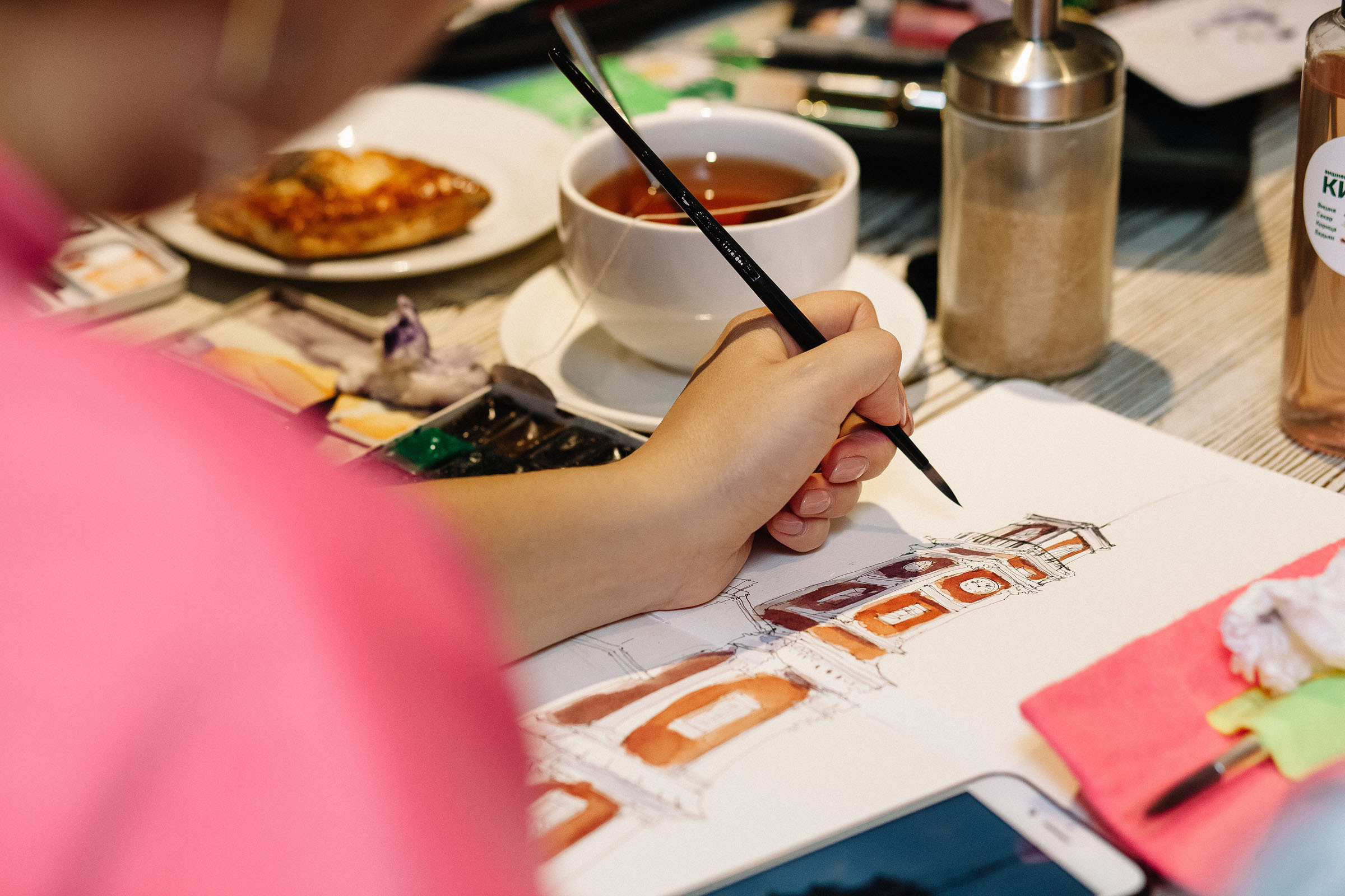 1-й слёт Urban Sketchers Россия SPb|Третий день. Семейный и свадебный фотограф в Майкопе Михаил Мартиросян