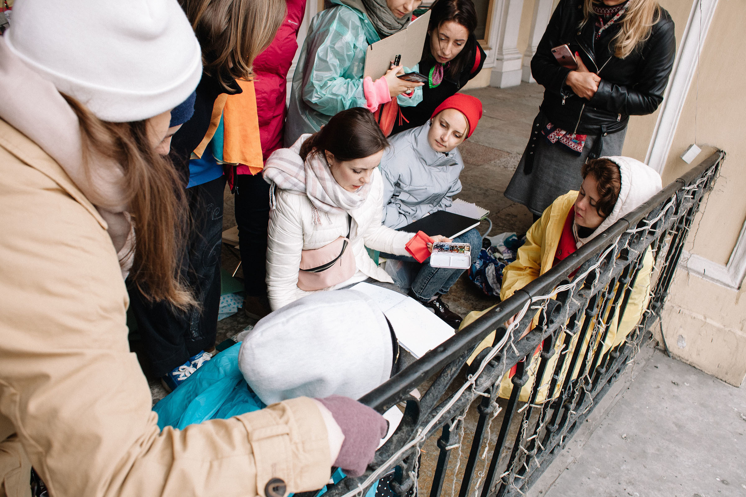 1-й слёт Urban Sketchers Россия SPb|Третий день. Семейный и свадебный фотограф в Майкопе Михаил Мартиросян