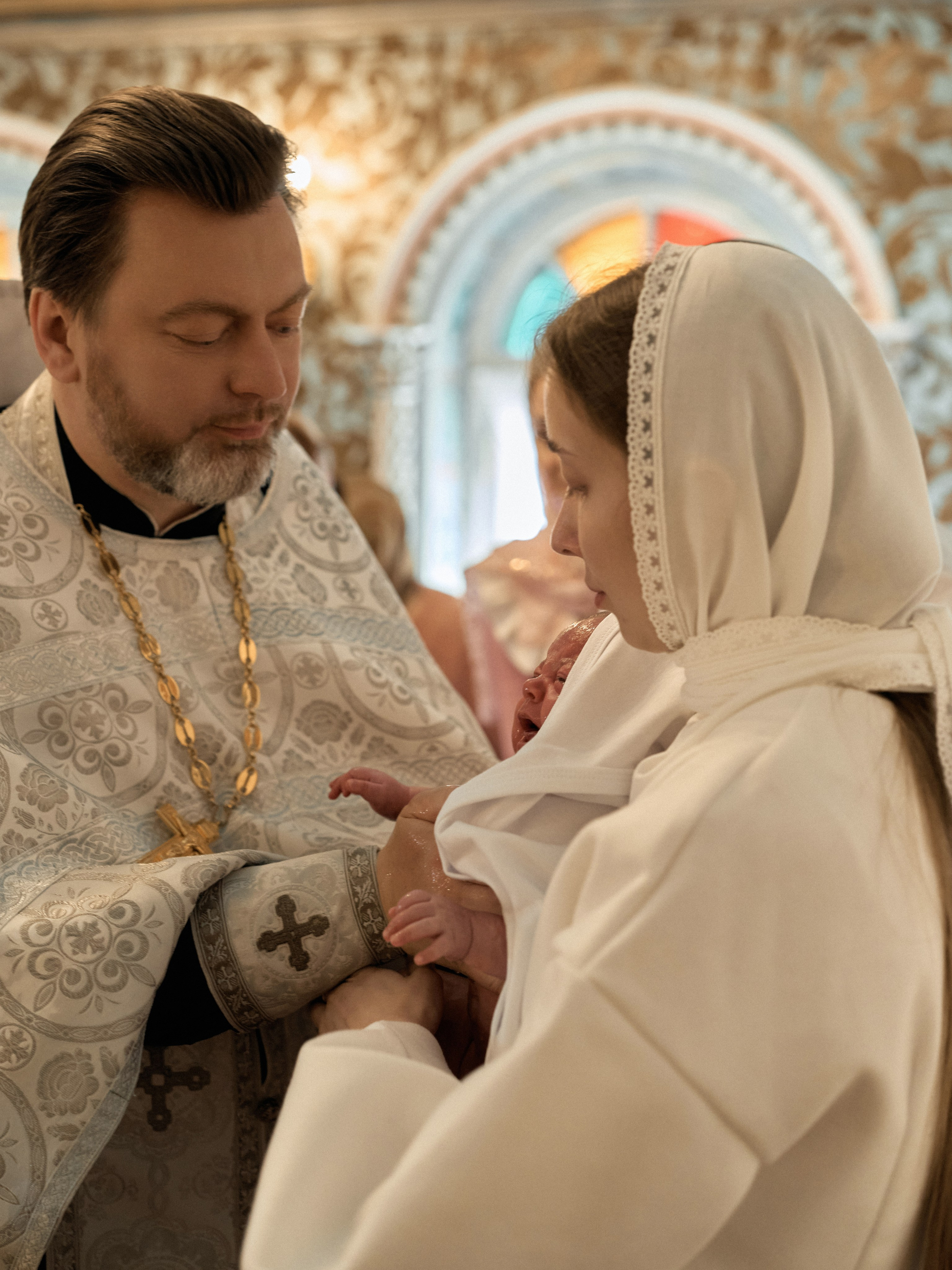 Таинство крещения Есении. Фотограф в Москве — Марина Цветкова