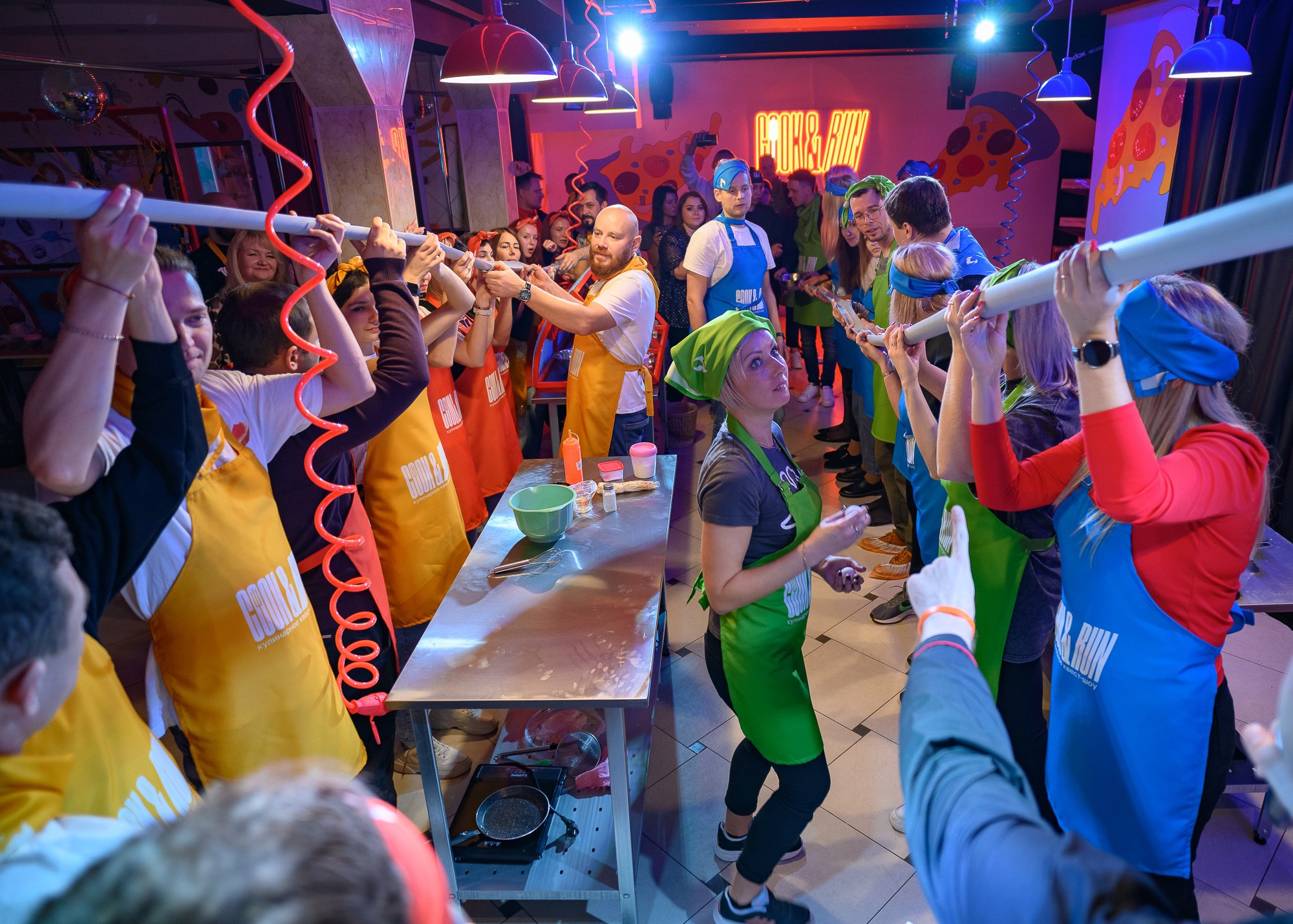 Кулинарный квест-шоу CooknRun. Фотограф Александр Данилов