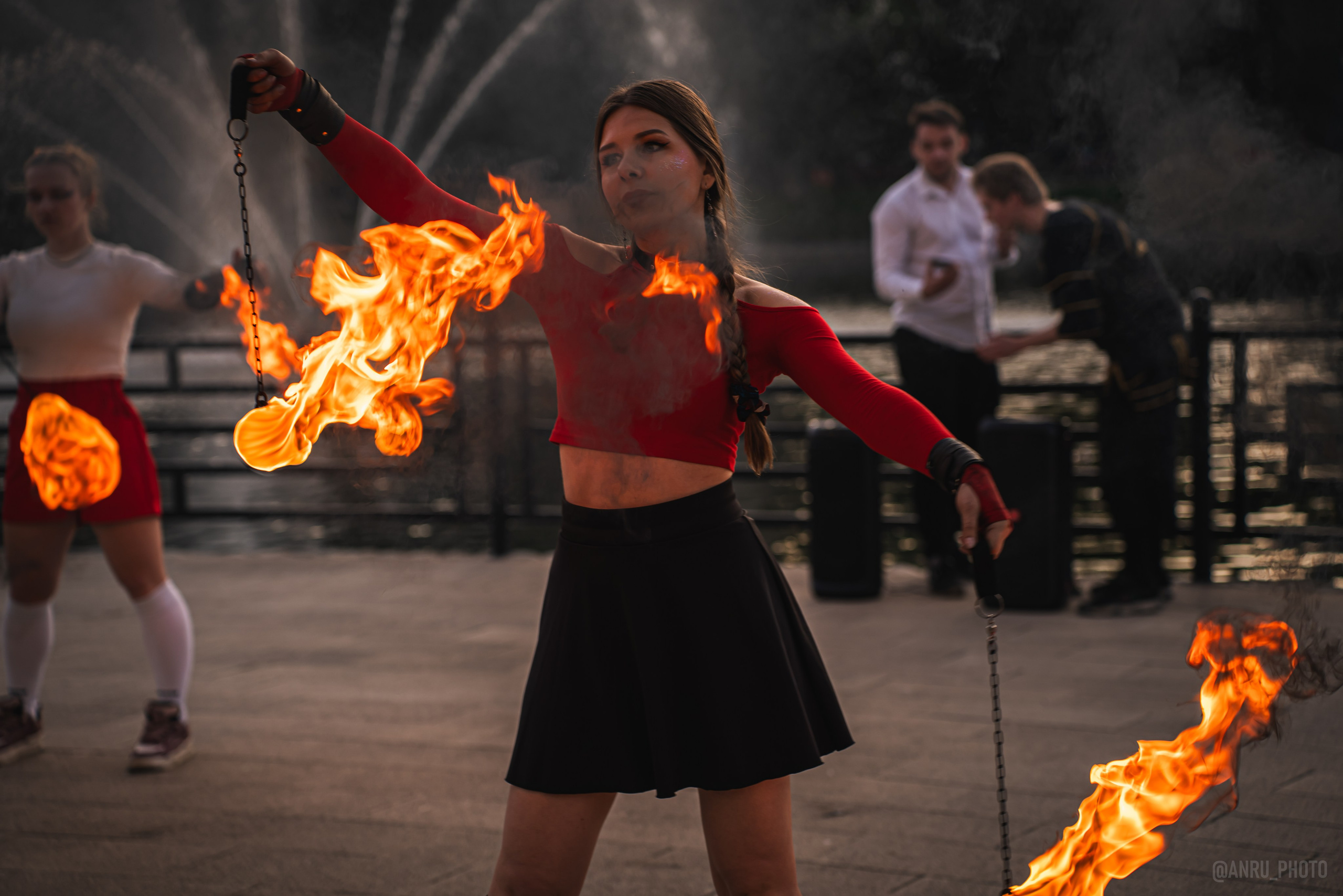 «FIRE FAMILY» Фаершоу. Репортажный фотограф Анастасия Рубцова